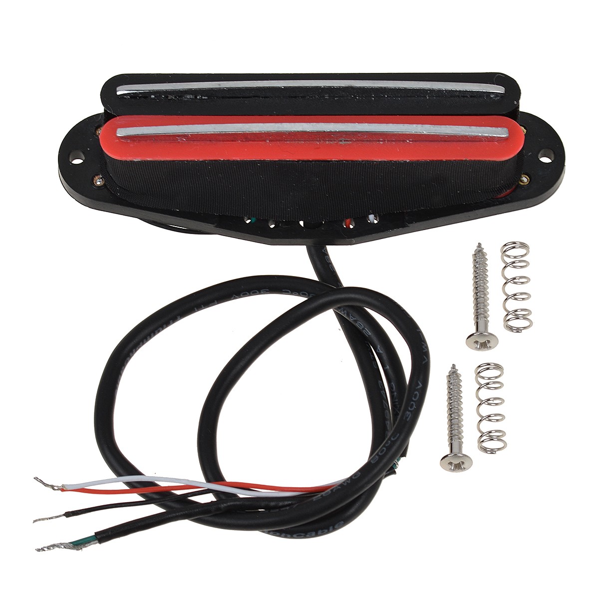 Hot Rail Pickup Humbucker Double Coil Pickups Electric Guitar Parts Accessories Black White Red Zebra in Guitar Parts & Accessories from Sports
