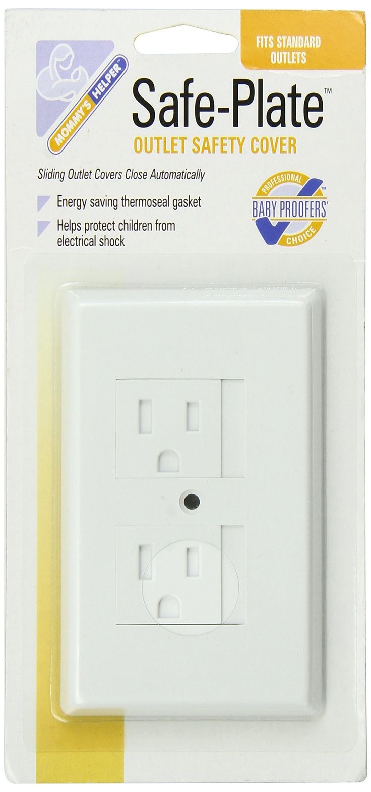 Mommys Helper Safe Plate Electrical Outlet Covers Standard White