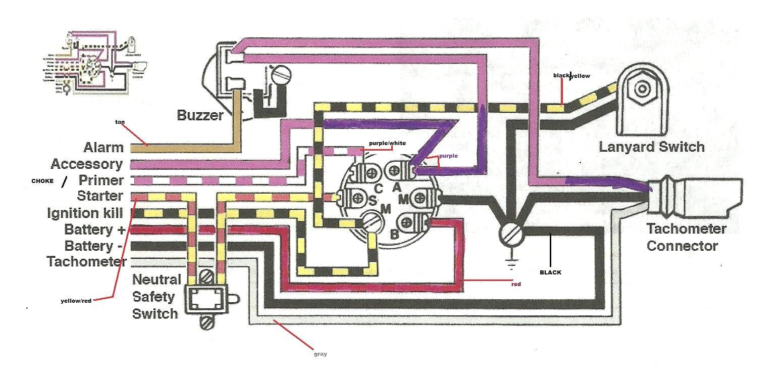 Stunning Mercury Outboard Ignition Switch Wiring Diagram Wirdig Beautiful