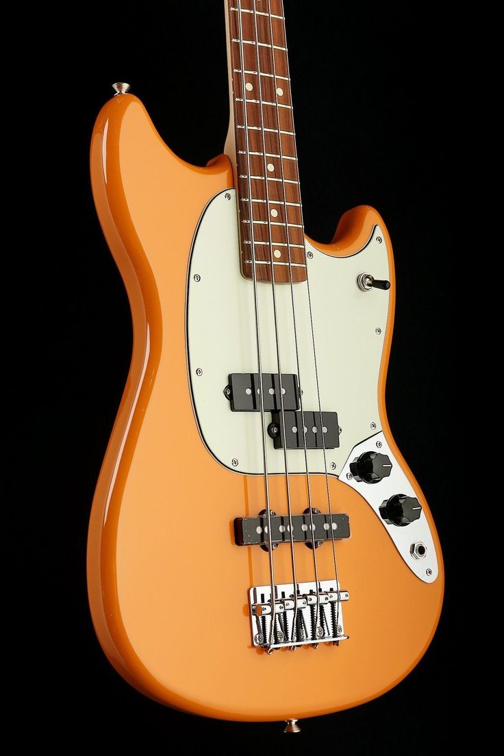 Mustang PJ Bass Orange bassguitar