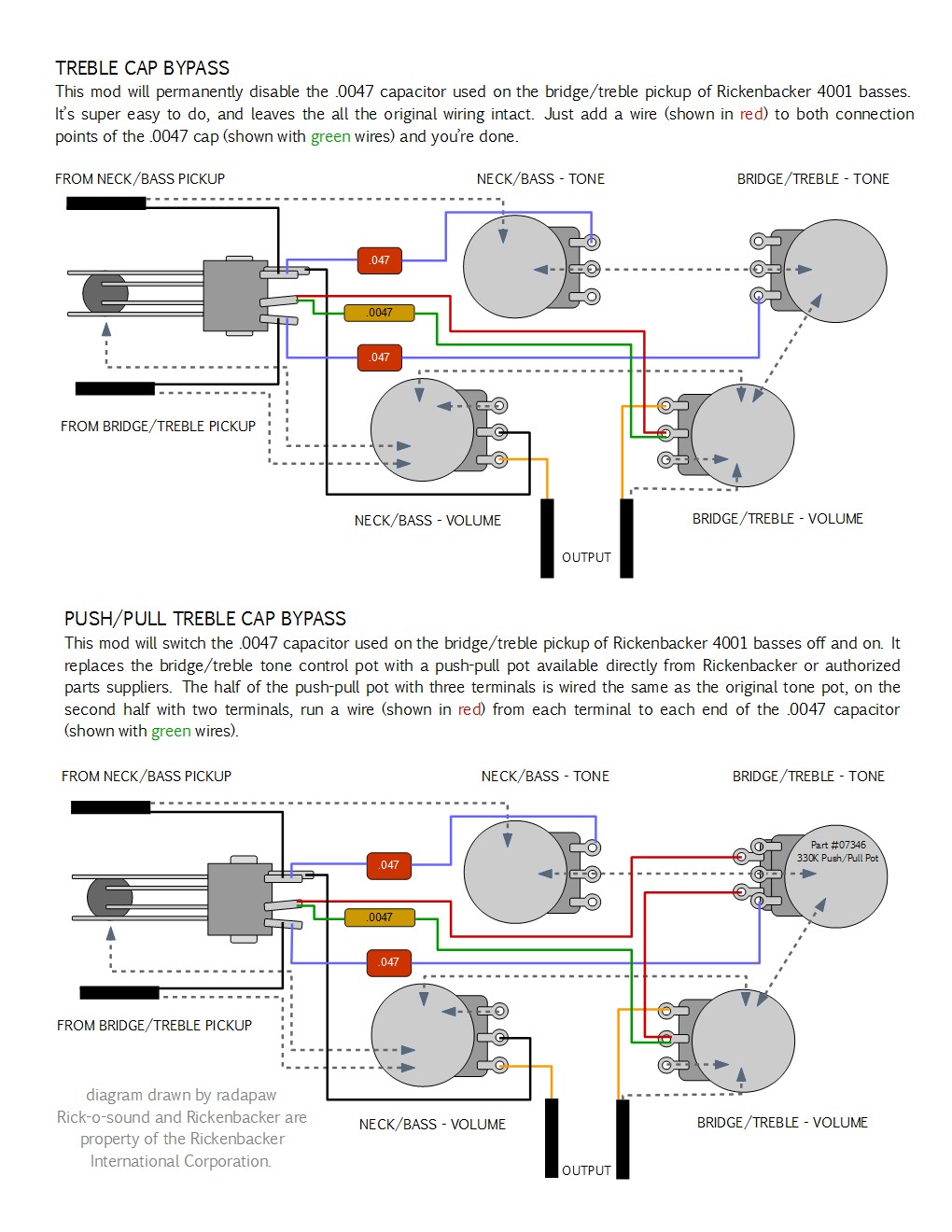 Rickenbacker 4003 Wiring Diagram 1 Wiring Diagram