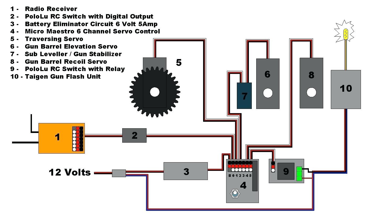 Cool Servo Wiring Diagram Gallery Electrical Ciuit 6 Subwoofer
