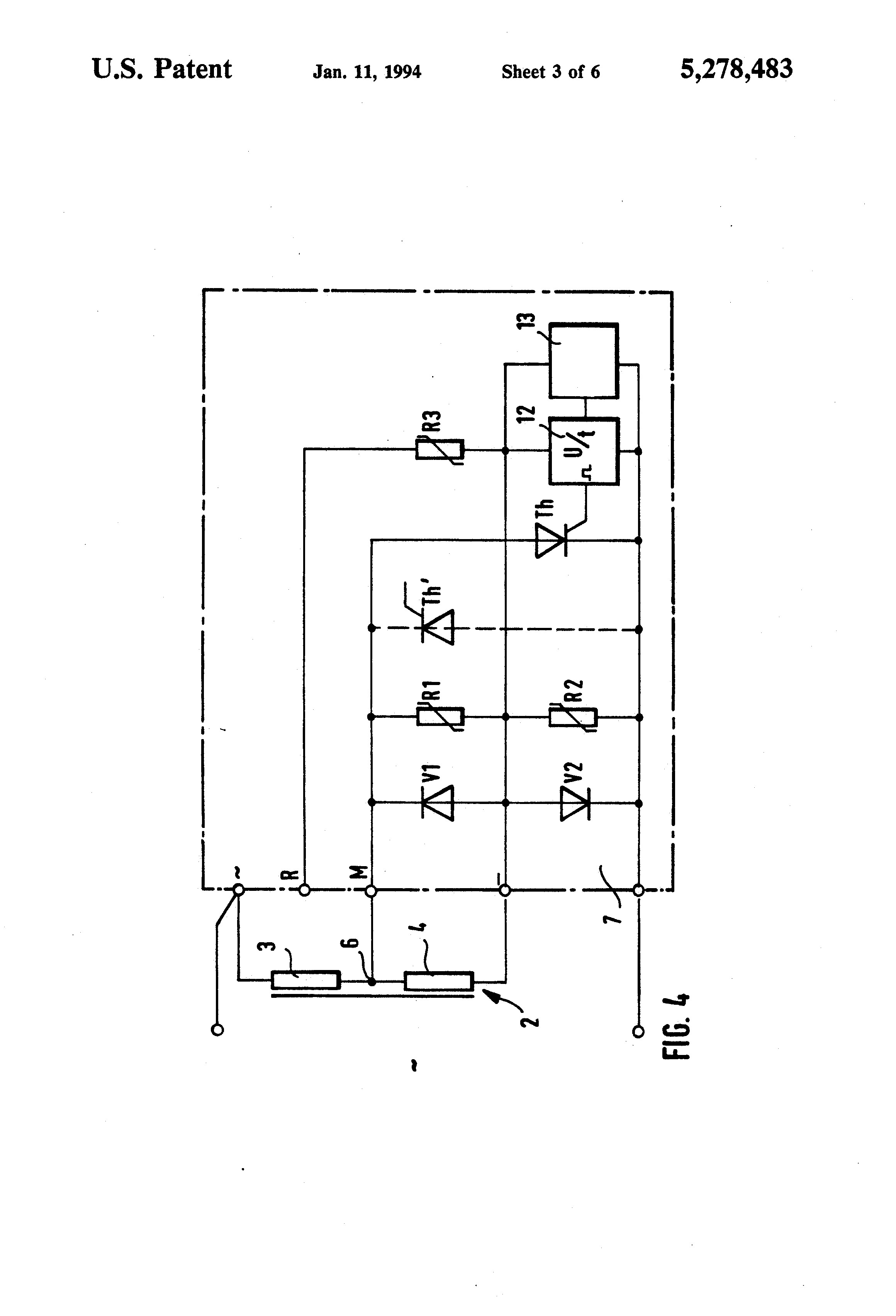 Patent Us Motor Brake With Single Free Wheeling Diode Drawing 3 phase 6 lead motor Mechanical Electrical