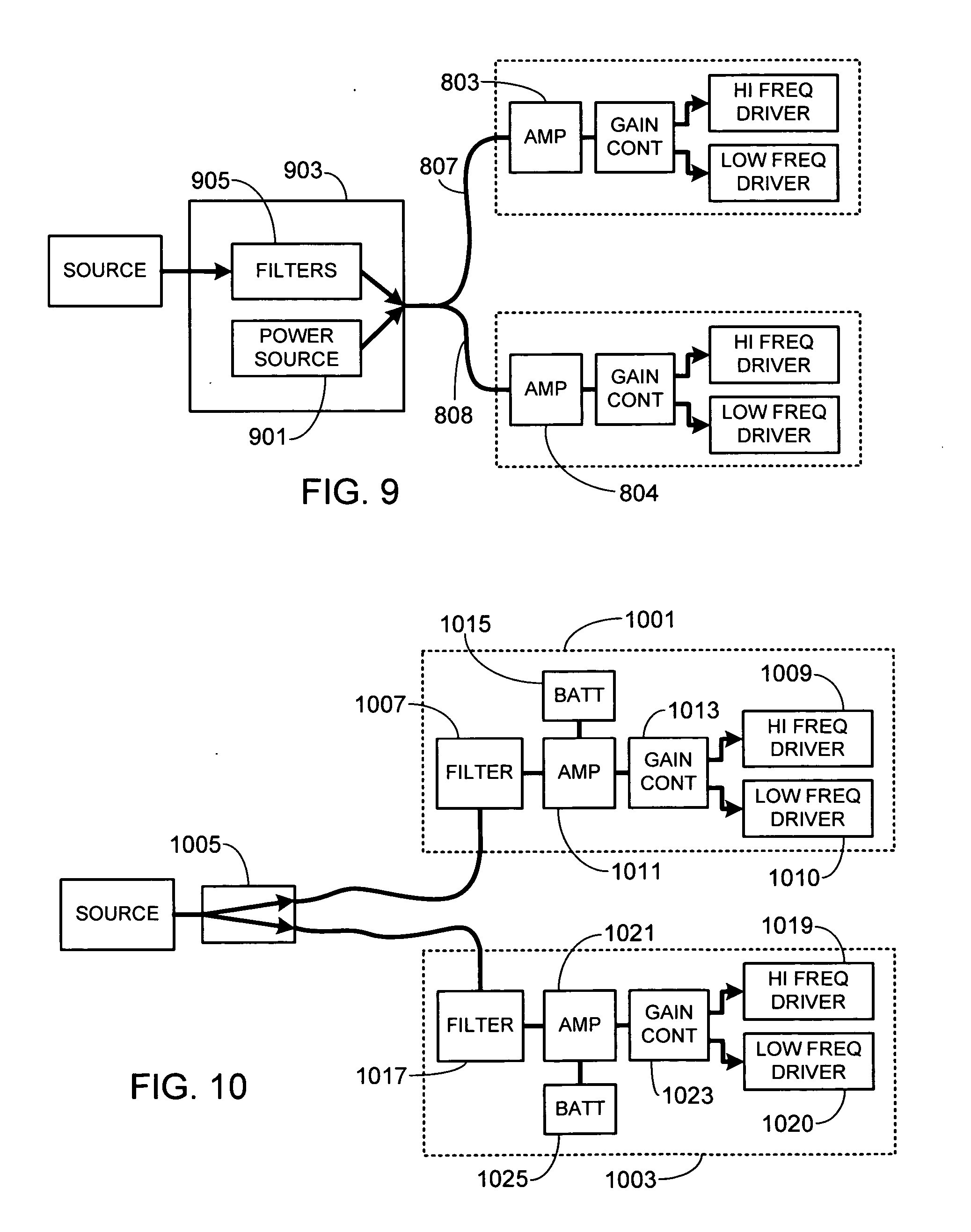 Patent Us Active Crossover For Use With Multi Driver Drawing wiring basics circuit breaker