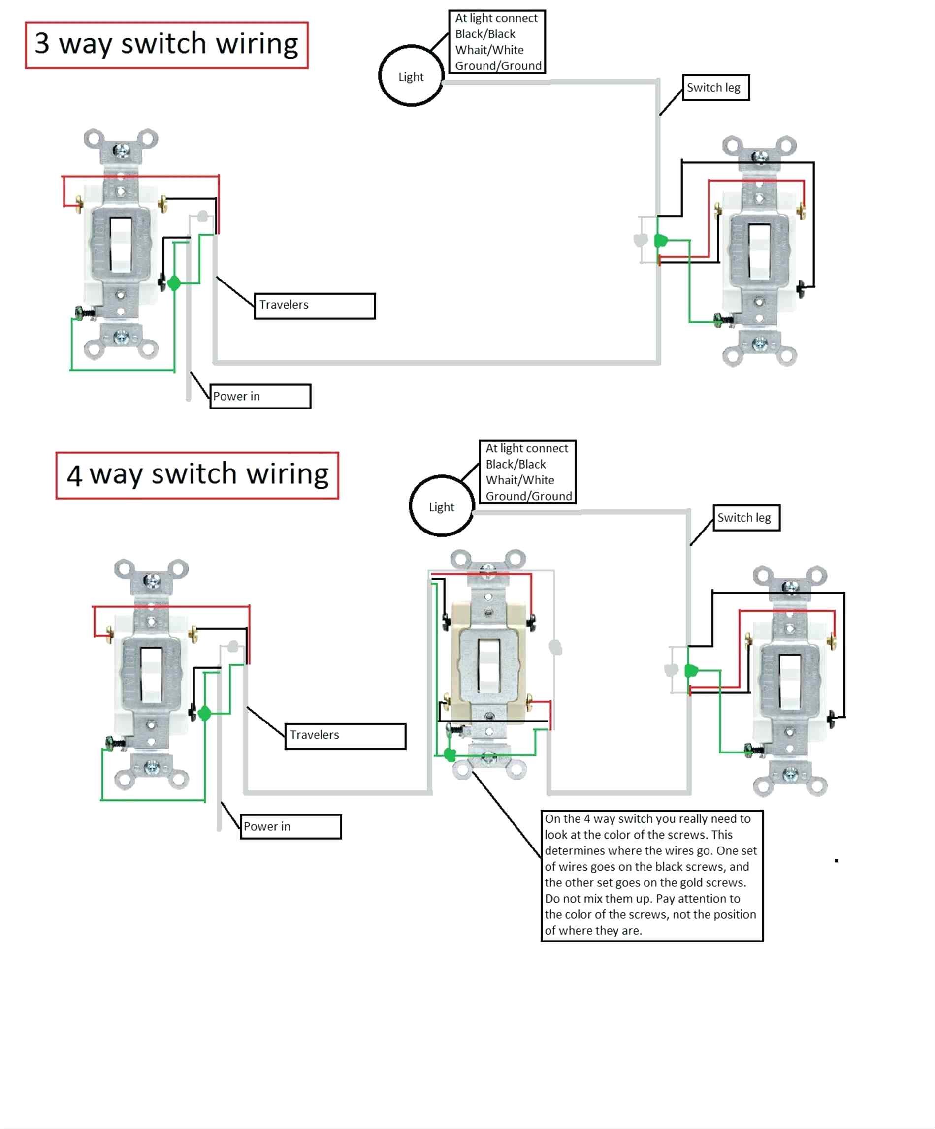 Hall Light Switch Wiring Diagram Inspiration Diagram Two Way Light Switch Diagram Landing Wiring Two Way