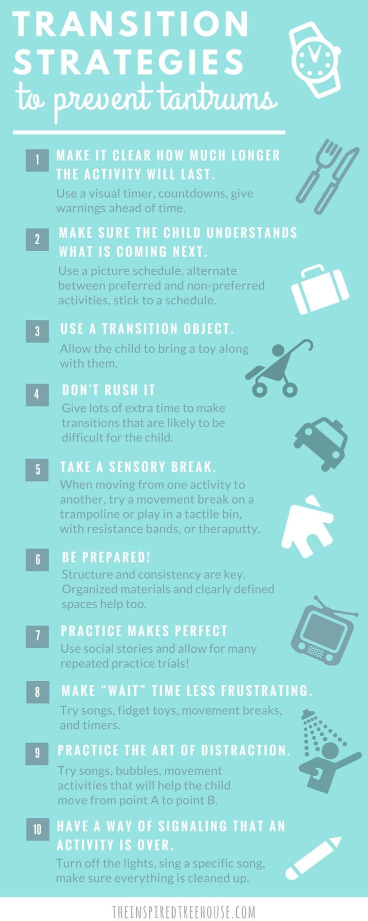 10 Calming Techniques and Transition Strategies for Kids