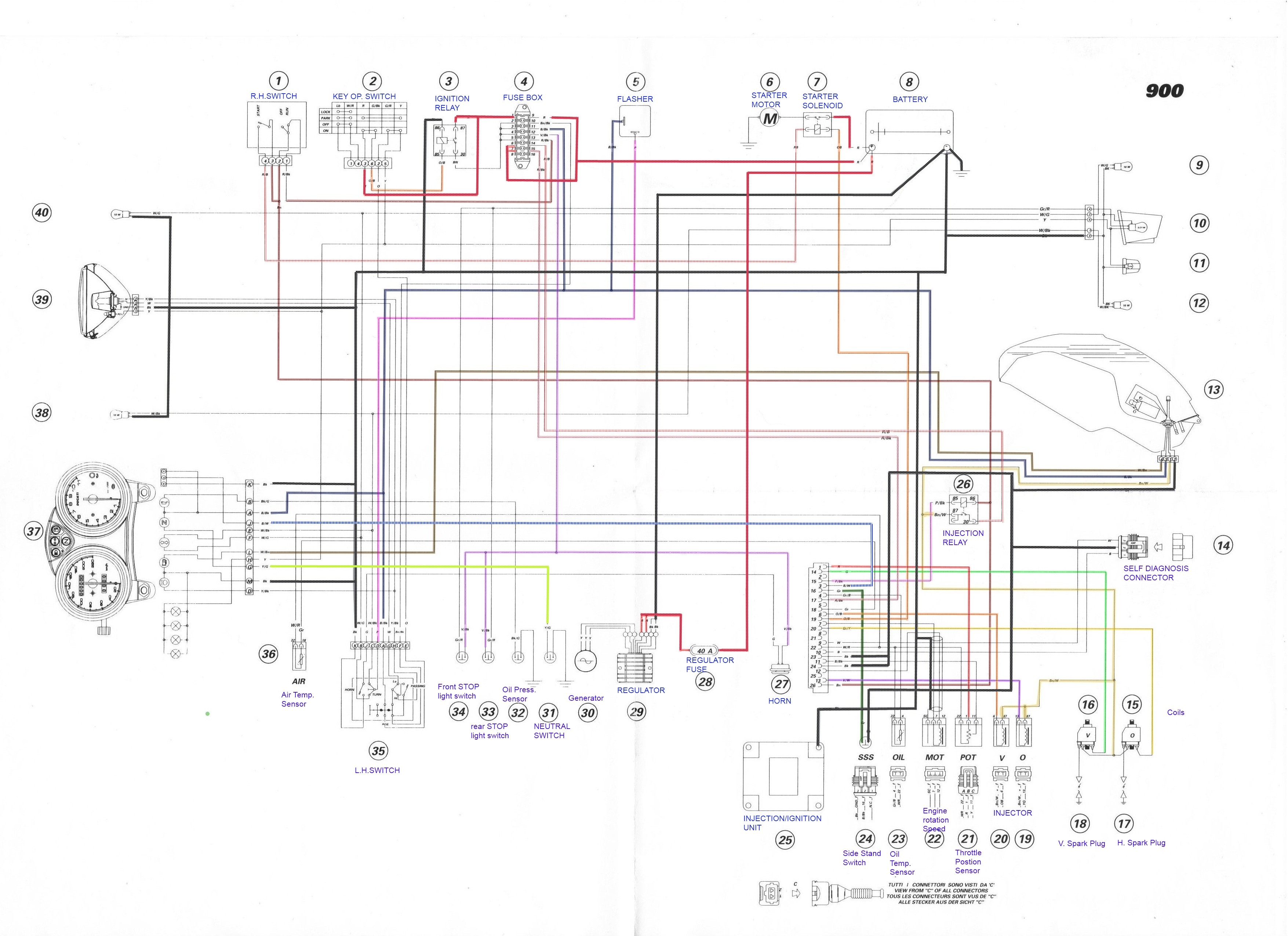 need help 750 800 1000ie wiring diagrams ducati ms the ultimate rh ducati ms