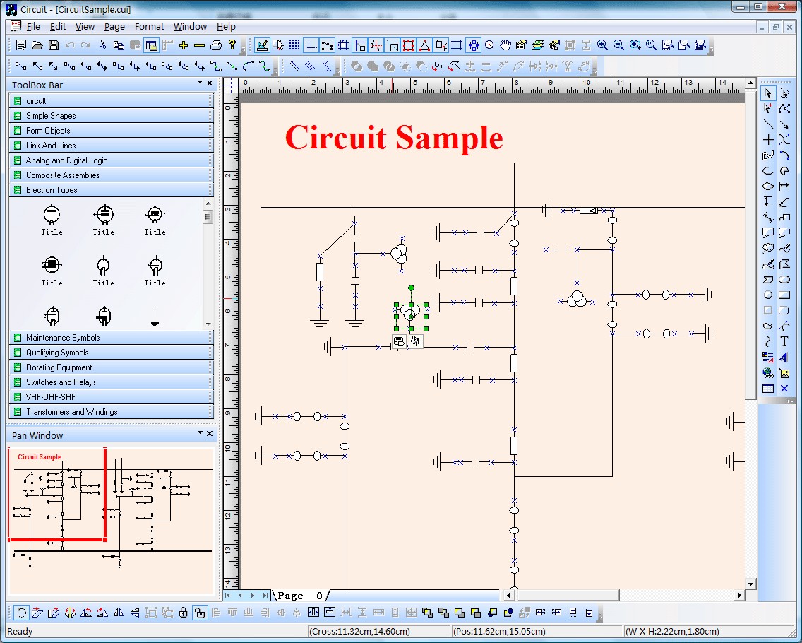 E XD Electric power circuit diagram Drawing Simulation ToolKit for C C Visual Studio Marketplace