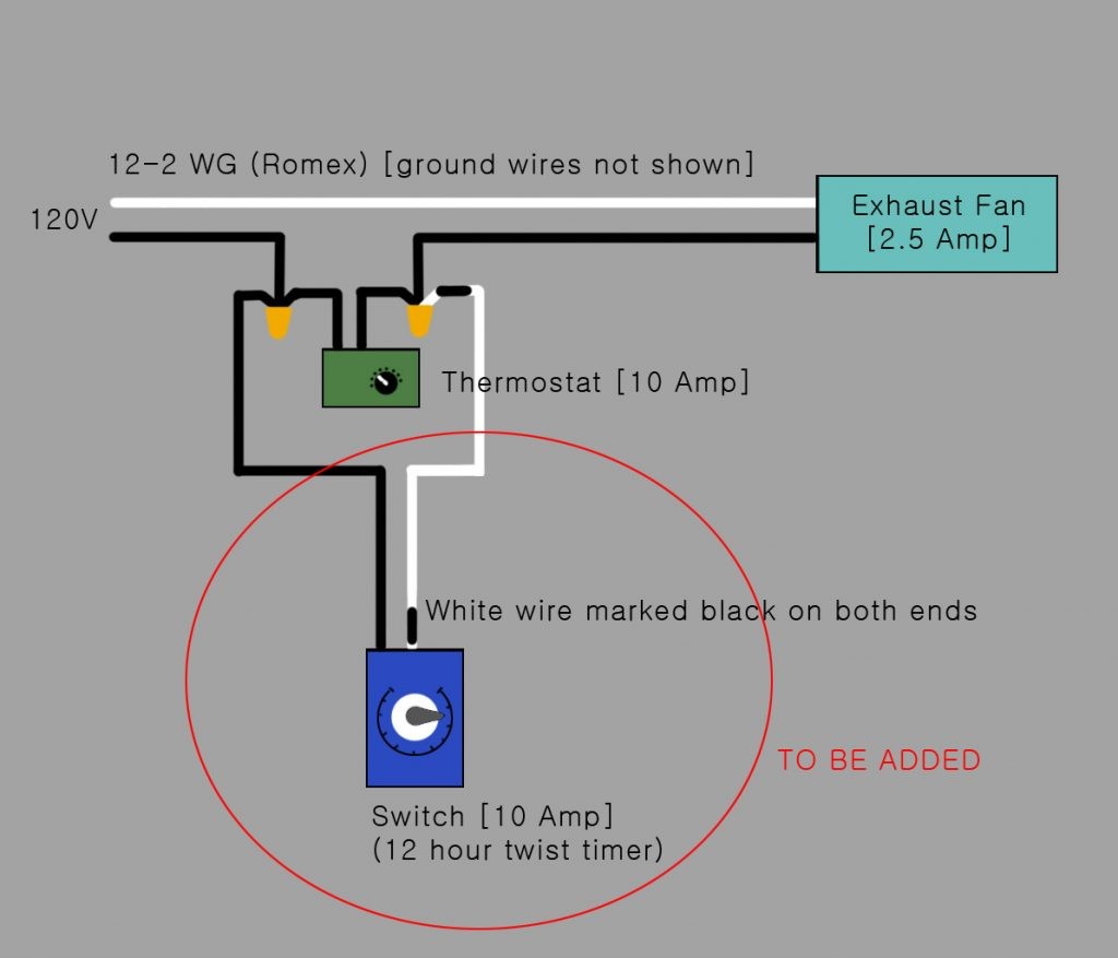 Z7pt3 Electrical Would This The Correct Way To Timer Switch Whole House Fan Wiring Diagram Master