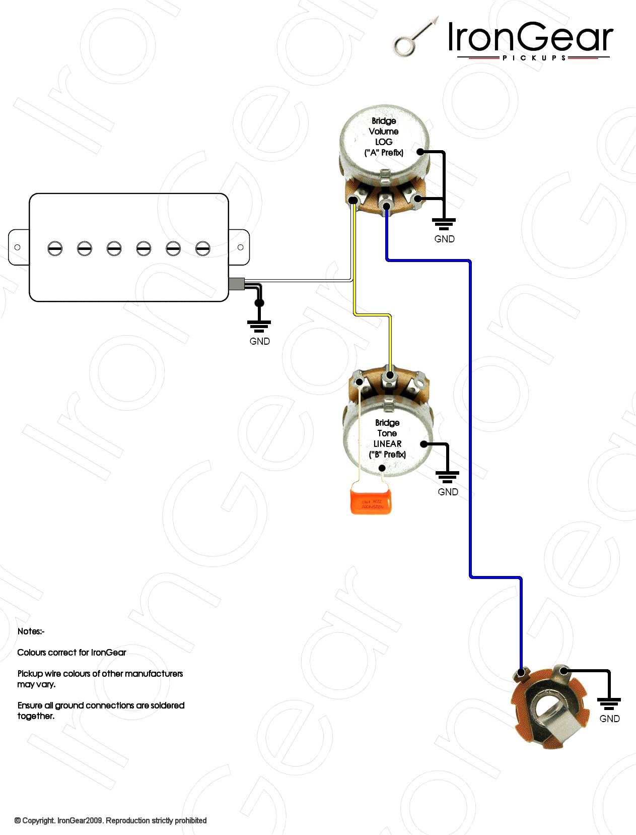 Irongear Pickups Wiring Best Guitar Diagram 2 Humbucker 1 Ideas