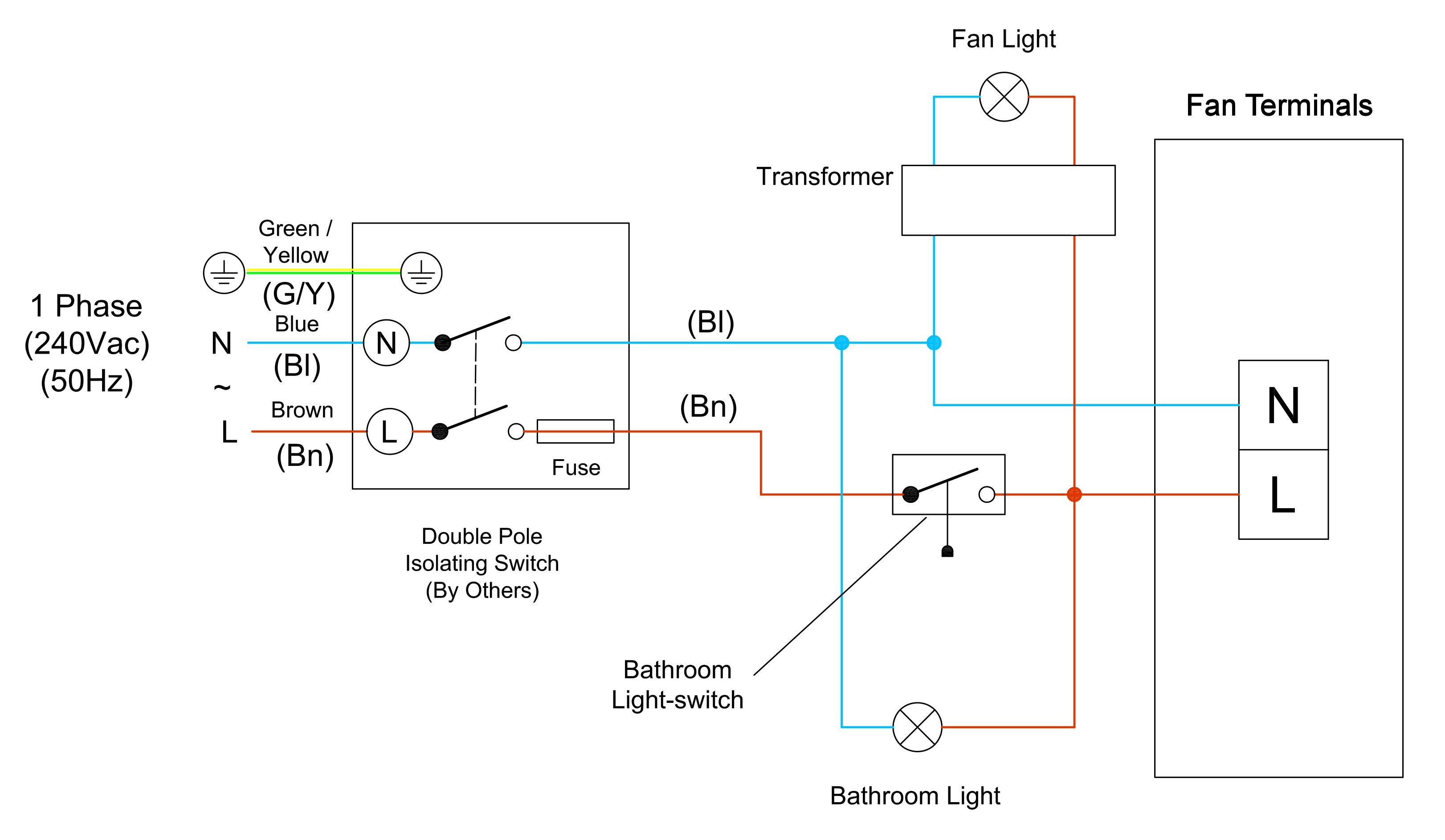How to Wire Recessed Lighting Diagram Best Wiring A Bathroom Fan and Light Lighting Diagram Installing Heater