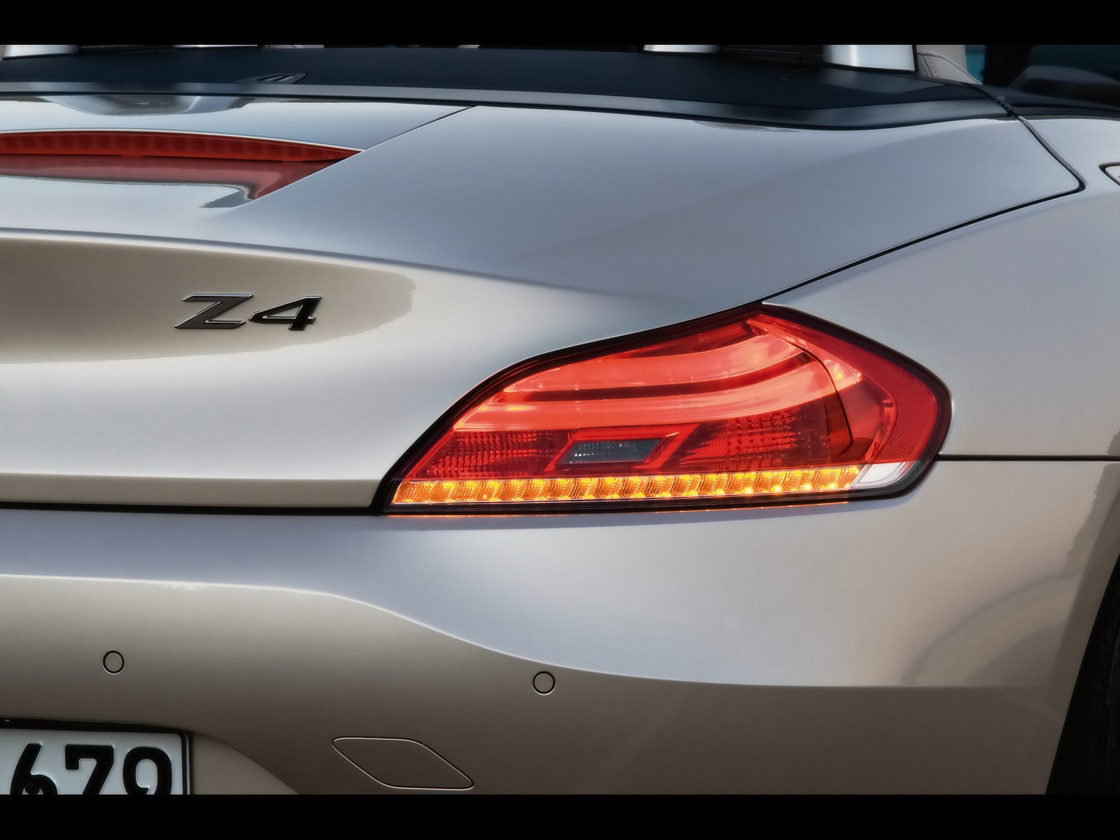 2009 BMW Z4 Roadster Rear Light after