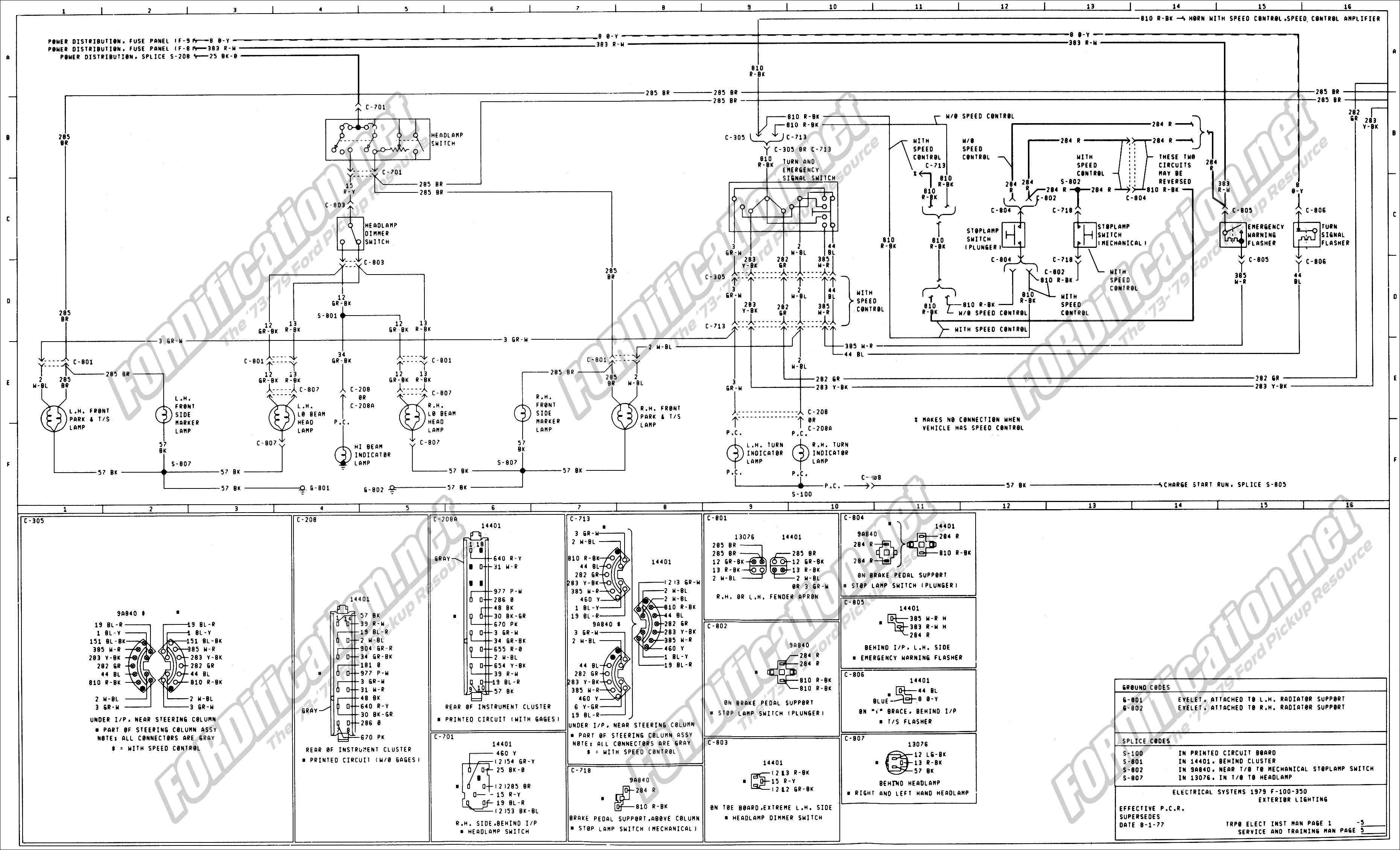 1977 Ford F250 Alternator Wiring Diagram / 1977 Ford Wiring Schematic - Detailed Schematic