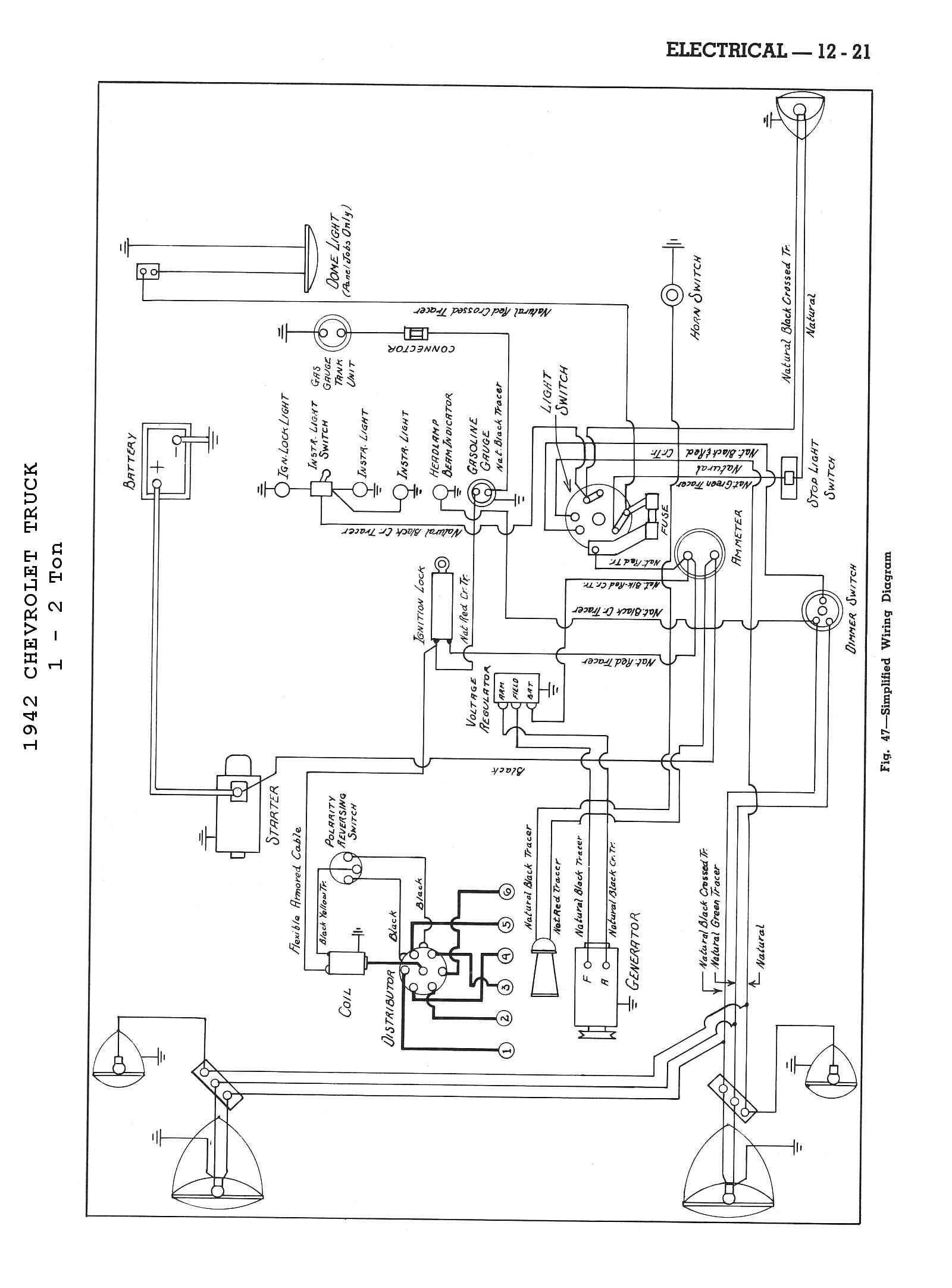 1942 4x2 Truck Wiring