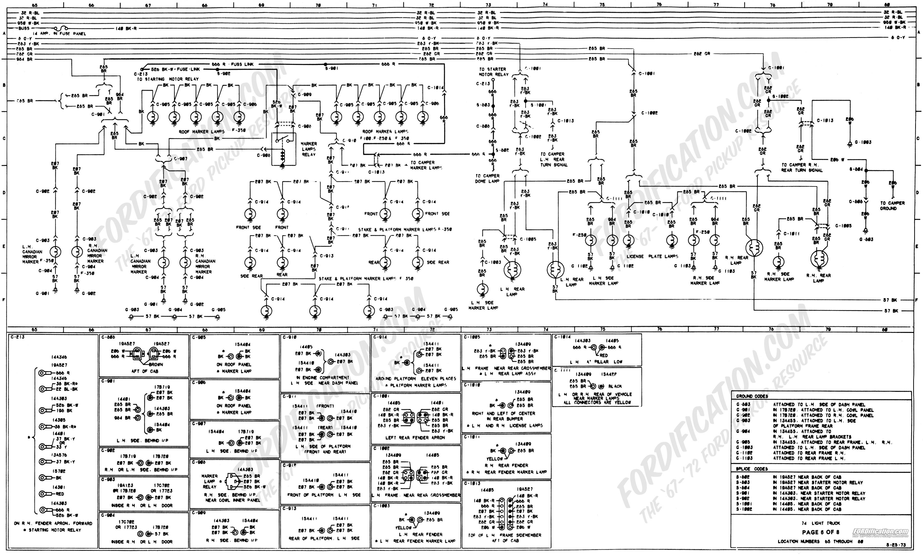 Ford Radio Wiring Harness Diagram Awesome 1973 1979 ford Truck Wiring Diagrams & Schematics fordification
