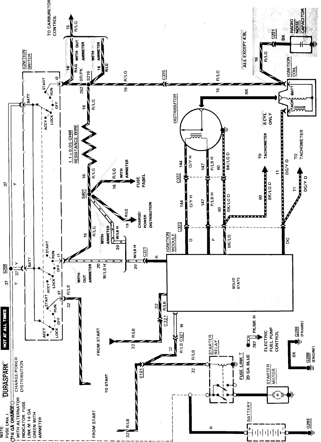 1985 Ford F150 Starter Solenoid Wiring Diagram : 1985 F250 7.9 4x4