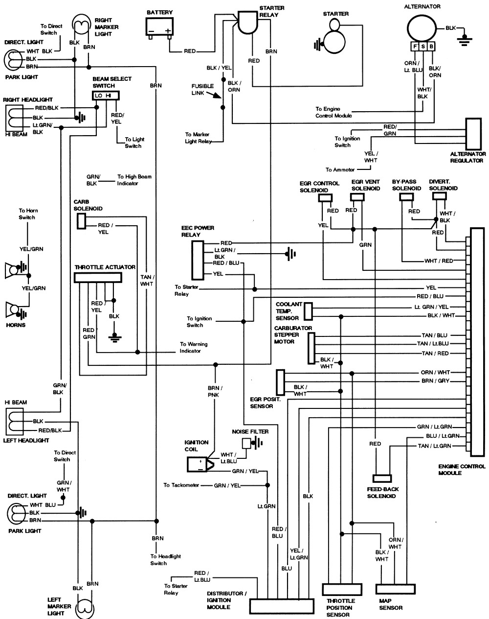1984 Ford F 150 Wiring Diagram Regulator Wiring Diagrams Schematics 1985 Ford F800 Wiring Diagram 1985 Ford F 150 Wiring Diagram