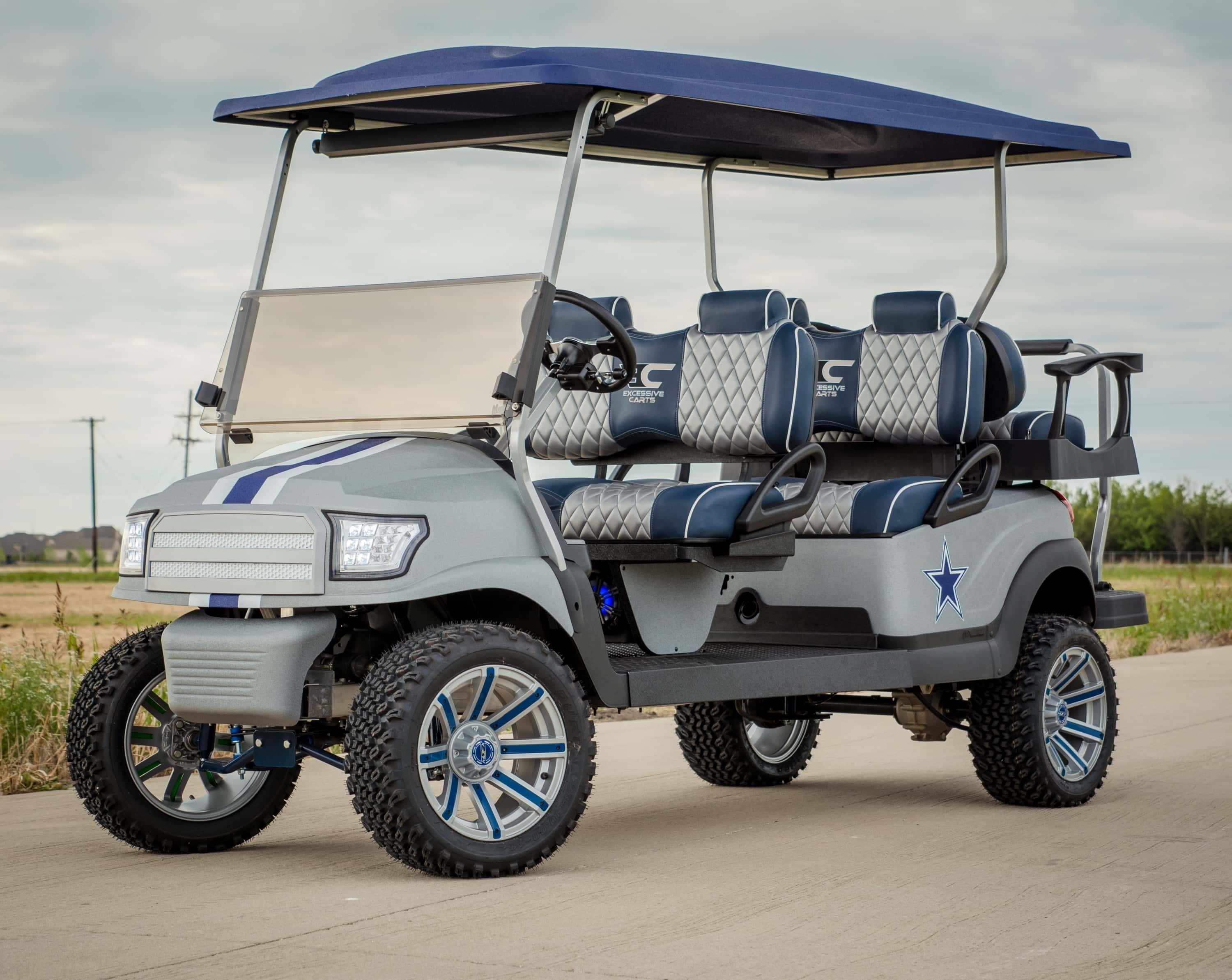 Cowboys Golf Cart Excessive Carts