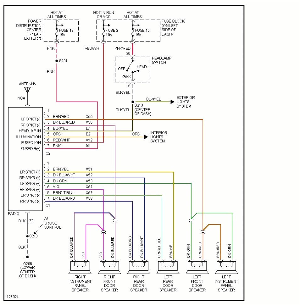 2006 Dodge Ram 1500 Stereo Wiring Diagram Daigram In