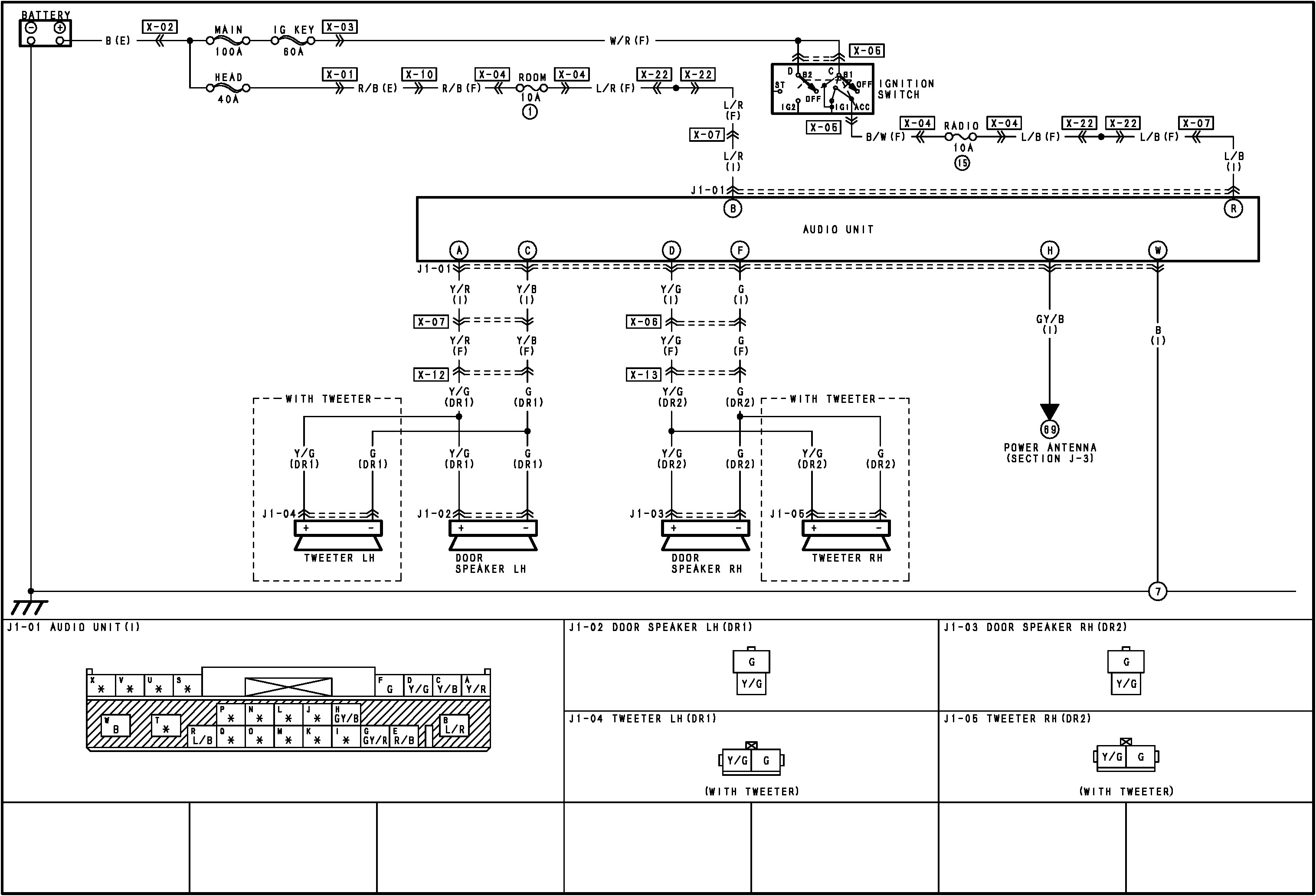 The Mazda NB OEM Audio System FAQ For 2003 6 Wiring Diagram And