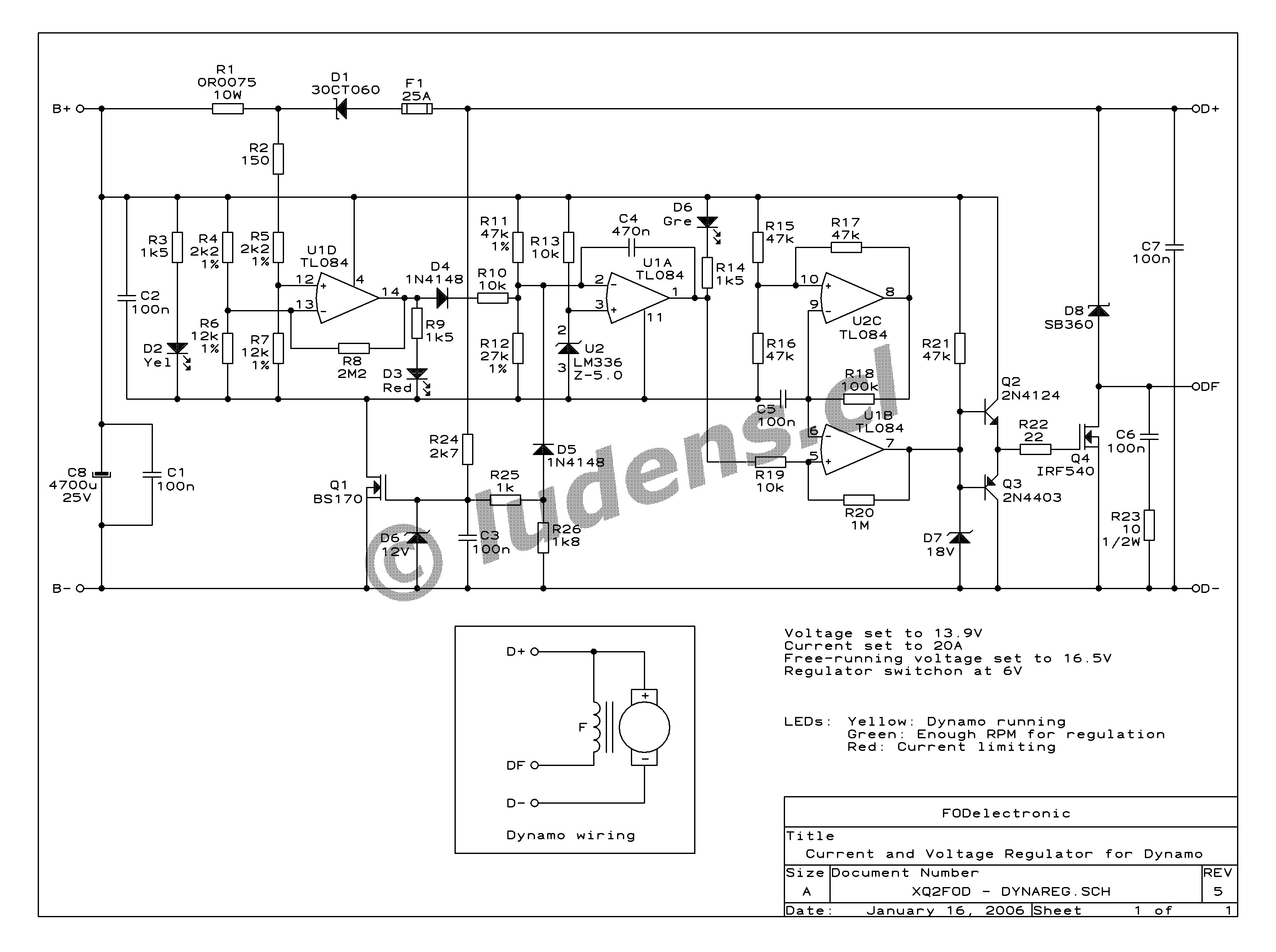 Dynamo Current And Voltage Regulator ac voltage regulator circuit wiring a doorbell how