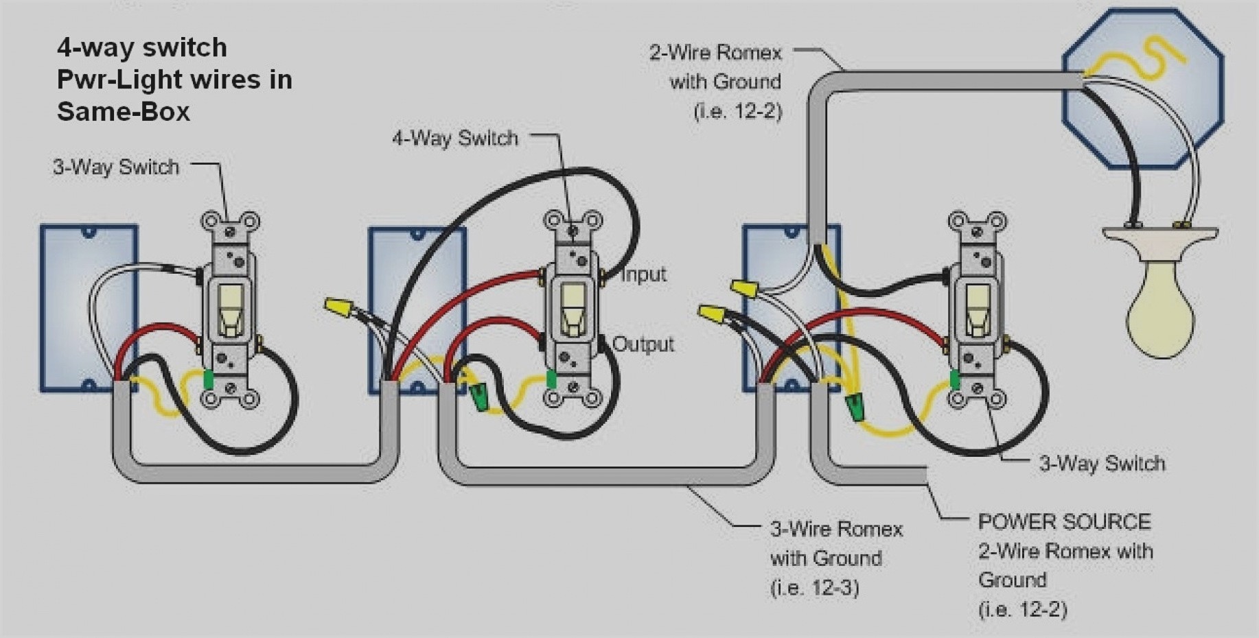 12 Great 4 Way Wiring Diagram