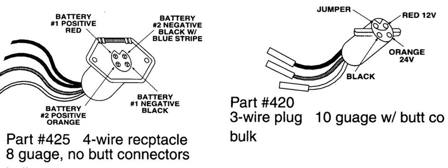 24 Volt Battery Hookup Help Please At Volt Trolling Motor Wiring Diagram