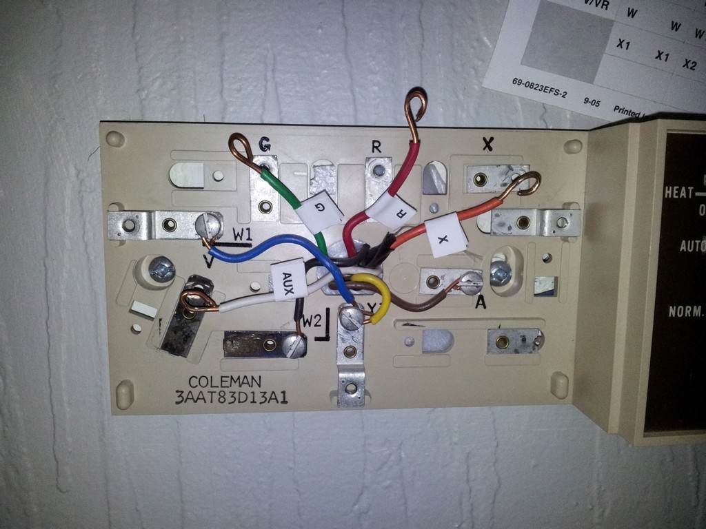 Honeywell Programmable Thermostat Wiring How To Wire A Honeywell Thermostat With 7 Wires Honeywell Thermostat Wiring Diagram 3 Wire Thermostat Wiring Color