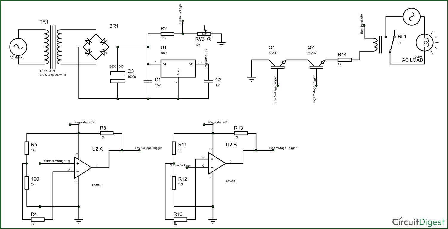 Diagram Electronic Circuit Breaker Schematic Wiring Unusual