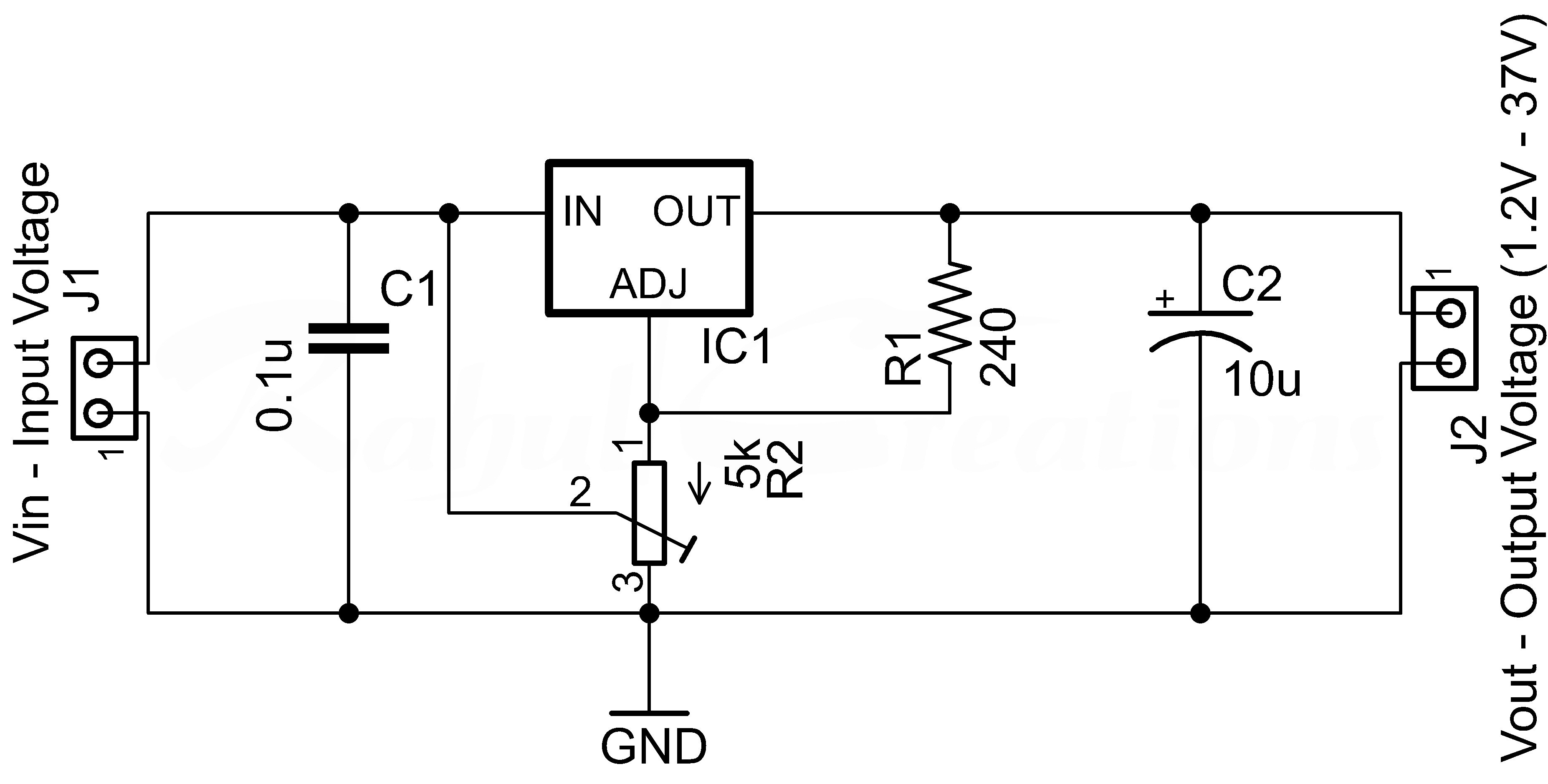 7805 Wiring  Wiring Diagram Image