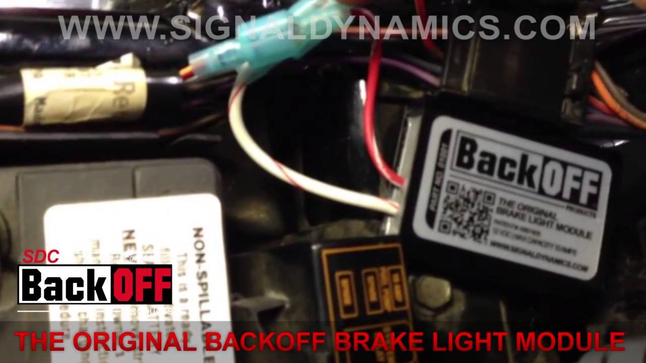 Install the Original BackOFF Brake Light Module