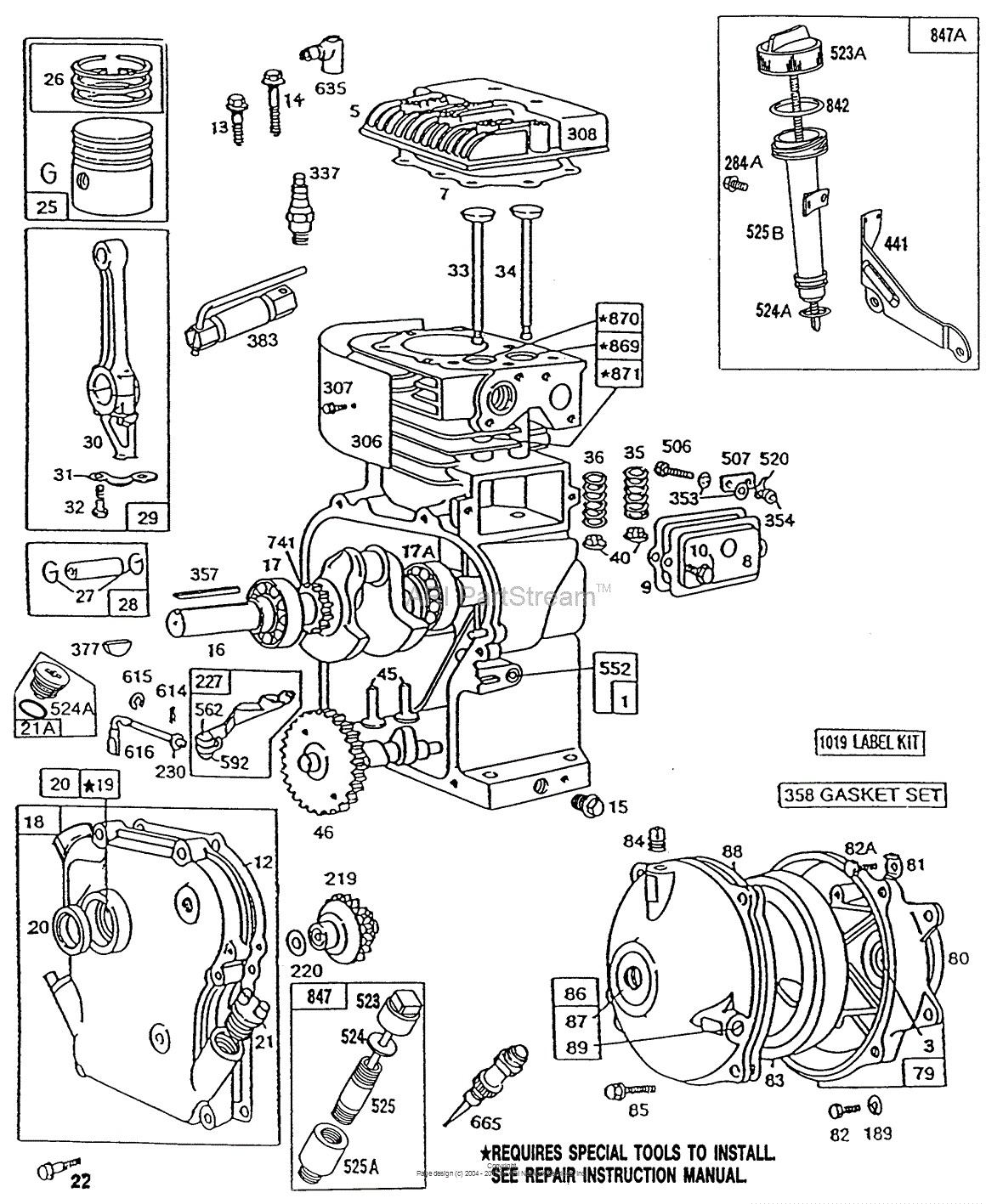 Perfect Briggs And Stratton 12 Hp Engine Diagram s Electrical