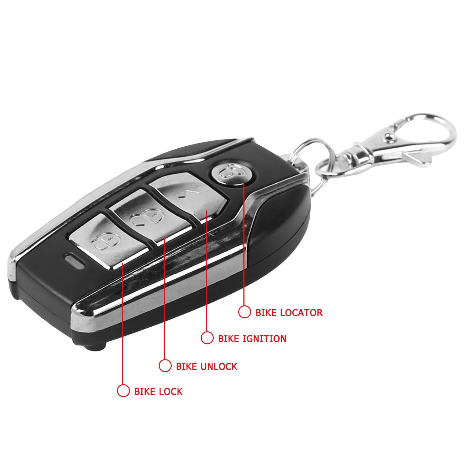 Autofy Anti Theft Security System Alarm with Remote For All Bikes