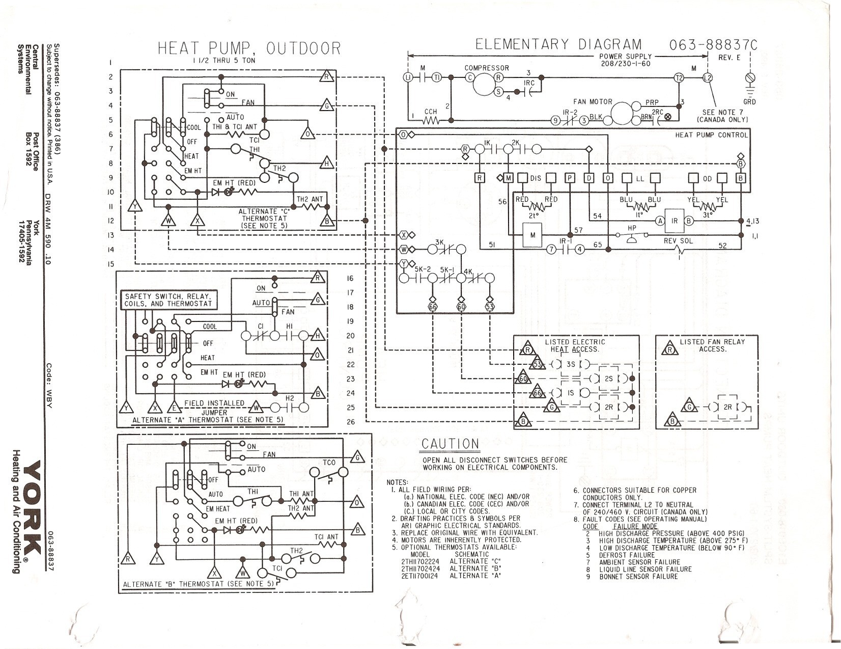 Wiring Diagram Carrier Air Conditioner Fresh Bryant Heat Pump