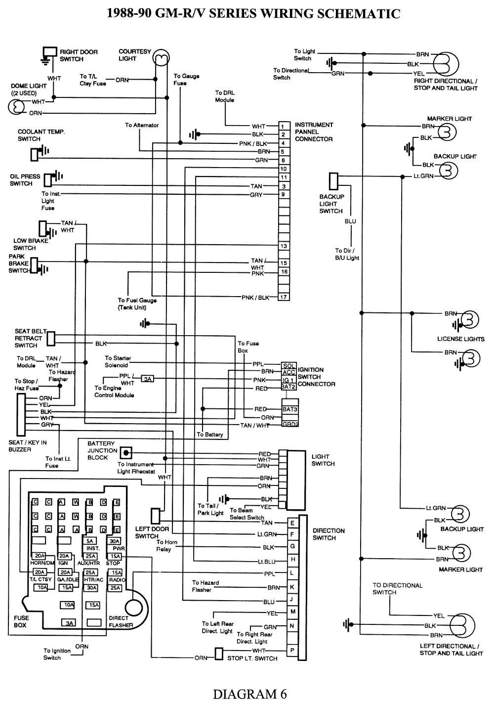 Repair Guides Wiring Diagrams Wiring Diagrams Autozone 1998 Chevrolet C1500 Wiring Diagram 3 1998 Chevrolet C1500 Wiring Diagram