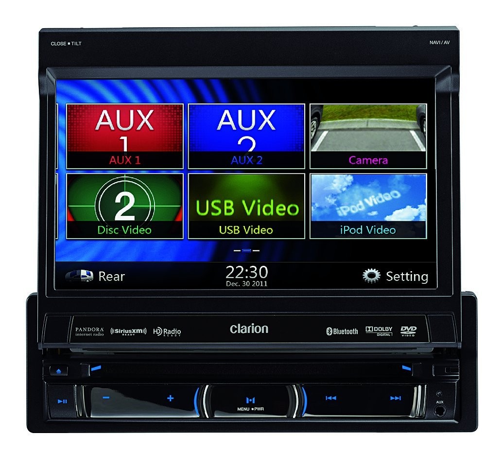 Get Quotations · Clarion NX702 Built In Car Navigation System Discontinued by Manufacturer