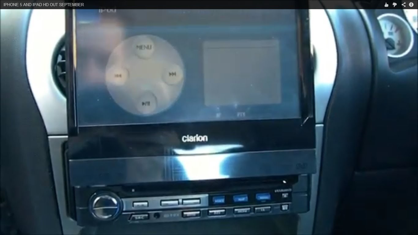 AWESOME CAR STEREO Clarion VRX 868 RVD 13 7 11