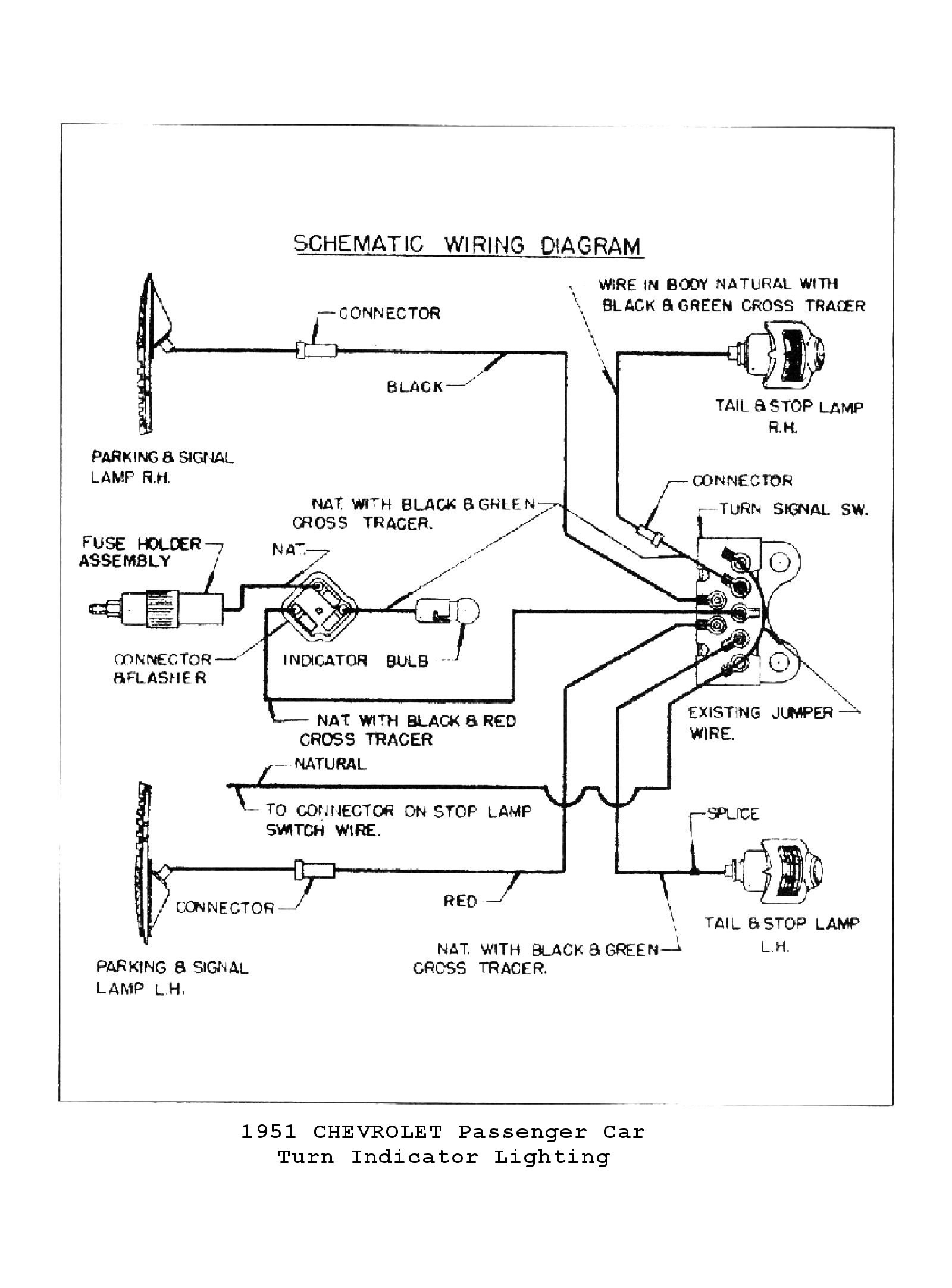 1951 Truck Wiring · 1951 Directional Signals
