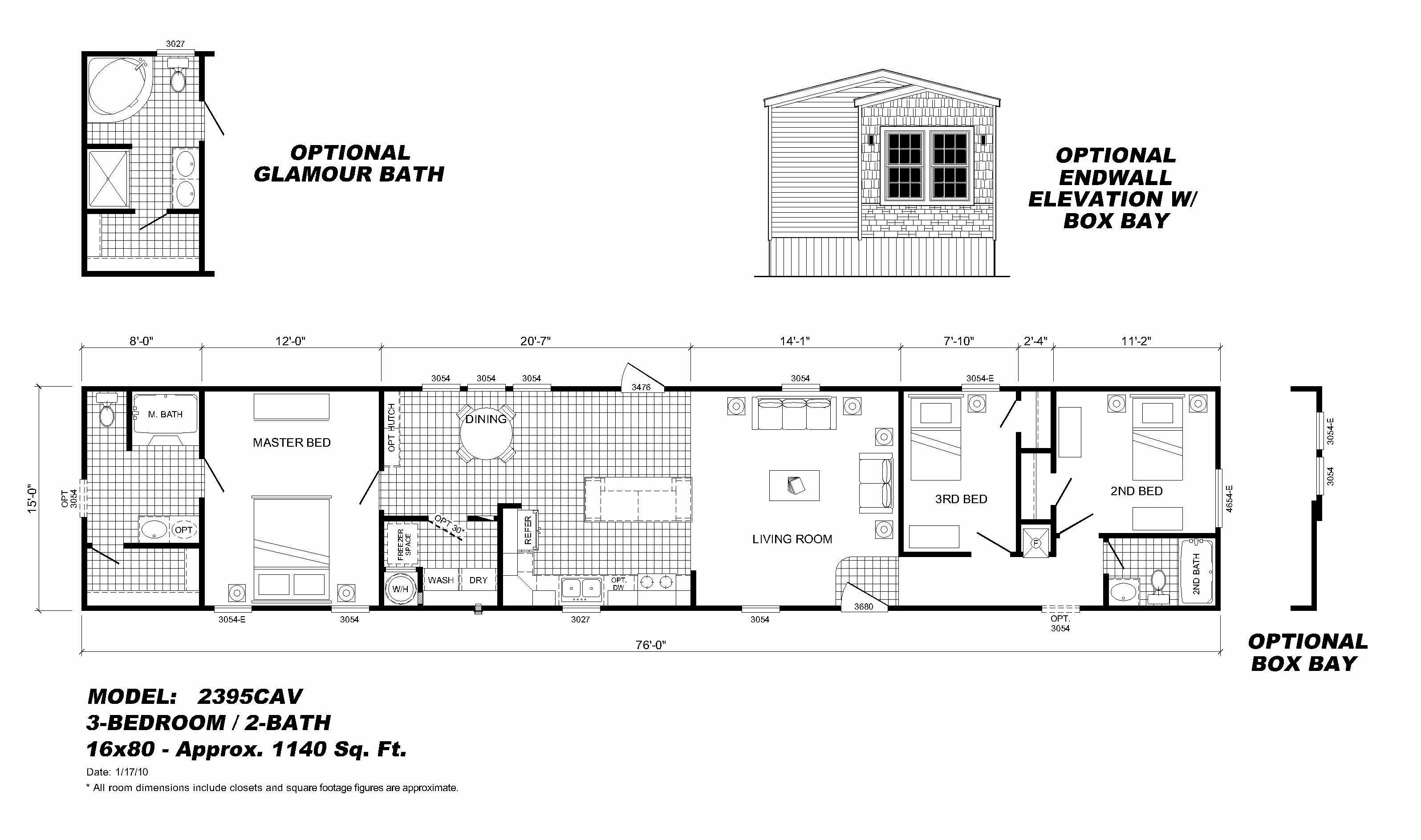 16x80 Mobile Home Floor Plans Mobile Homes Floor Plans New Single Wide Mobile Home Floor Plans