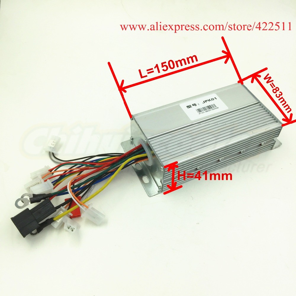 1500W 1600W Electric Scooter Controller 48V Brushless DC BLDC Motor Controller Scooter