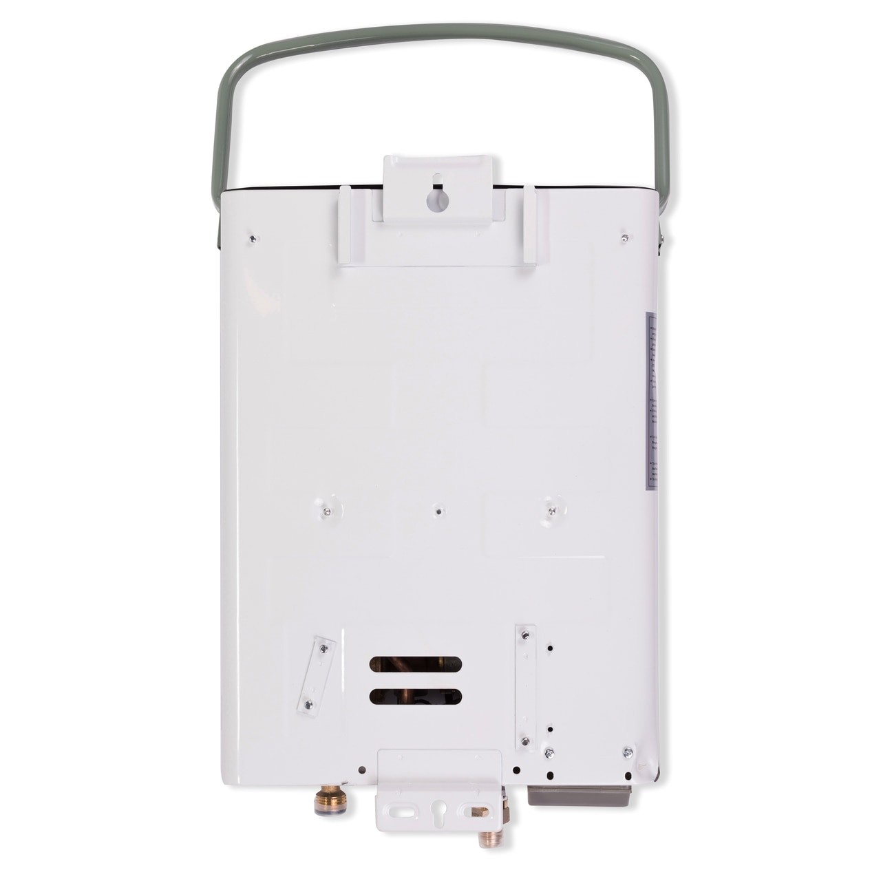 Eccotemp L5 Portable Tankless Water Heater Back View to enlarge