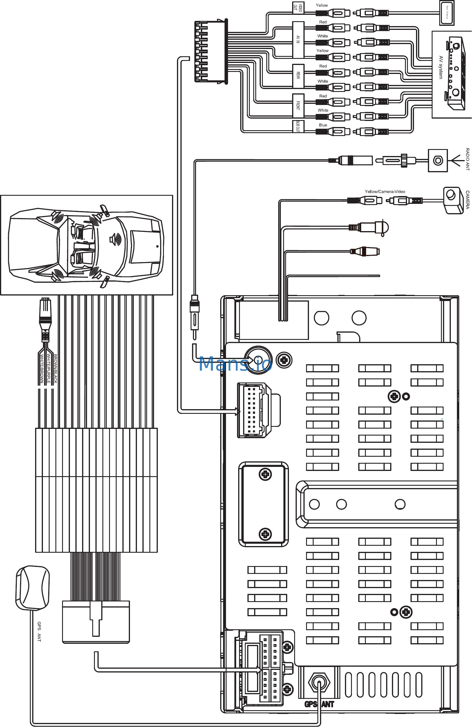 Famous Jensen Vm9510 Wiring Harness Diagram s Electrical