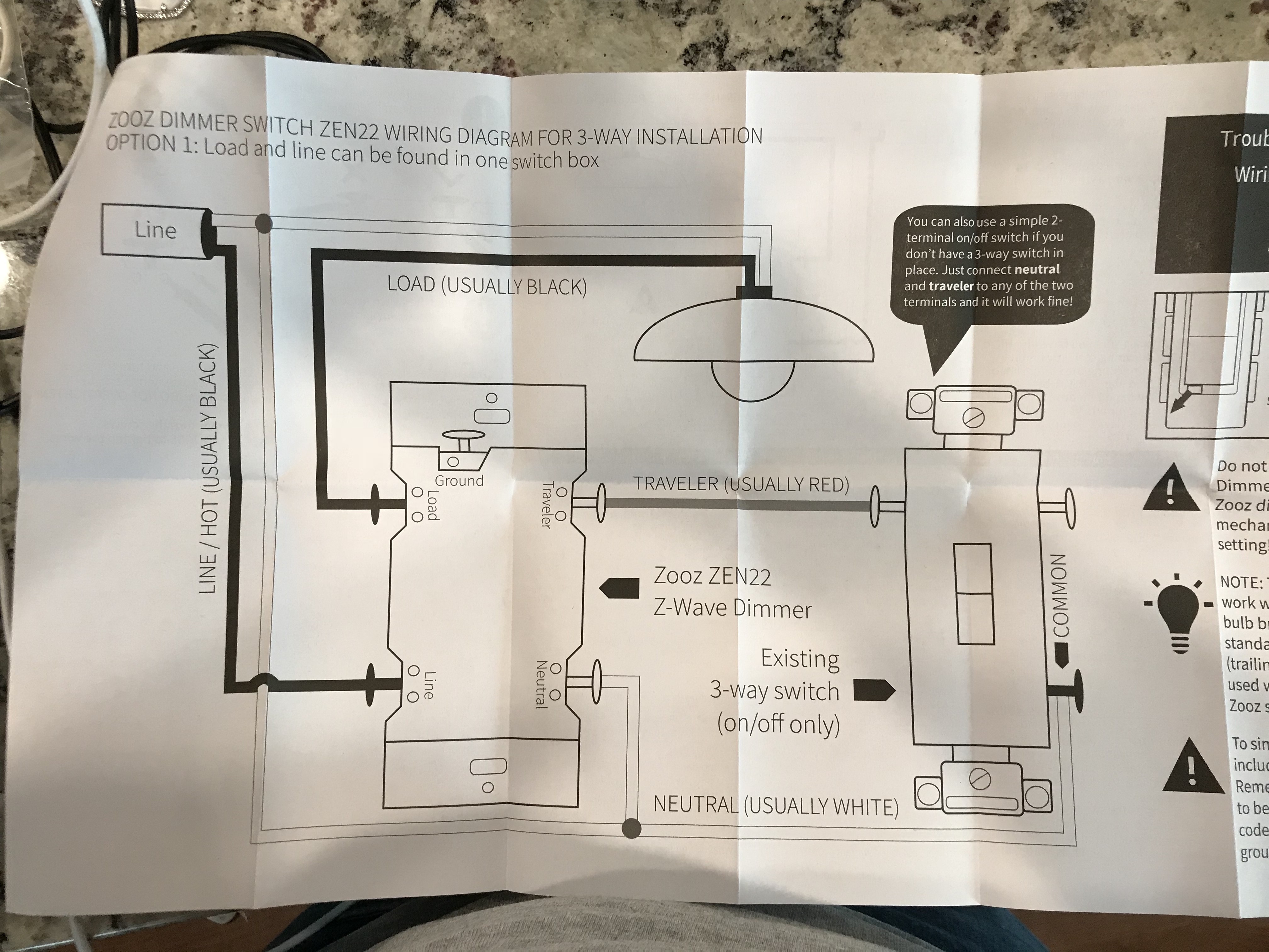 Gallery of New Ge Z Wave 3 Way Switch Wiring Diagram