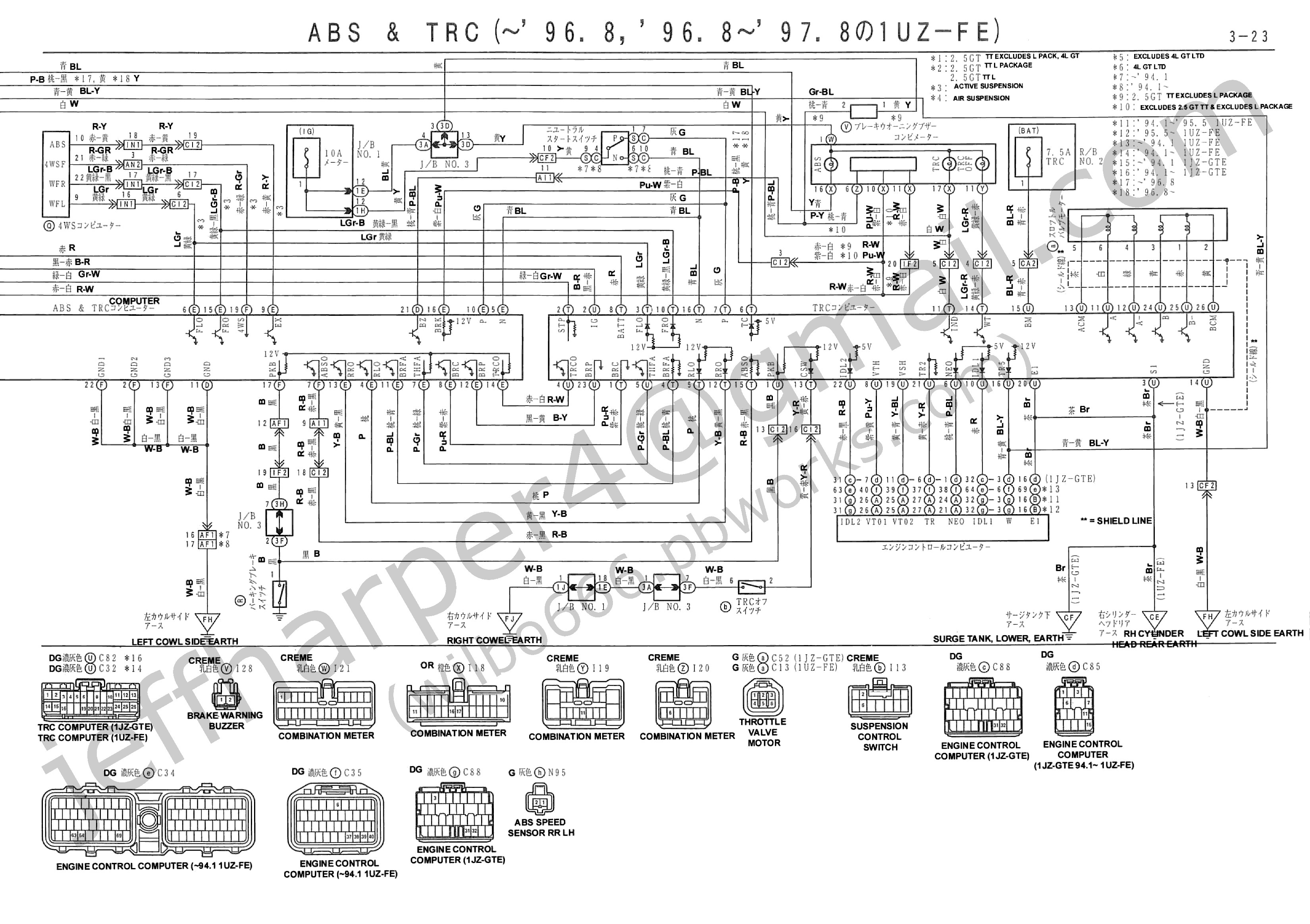 Wilbo666 1jz Gte Jzz30 Soarer Engine Wiring 2jz Gte Wiring Diagram 14 2jz Gte Wiring Diagram Source fuel injector