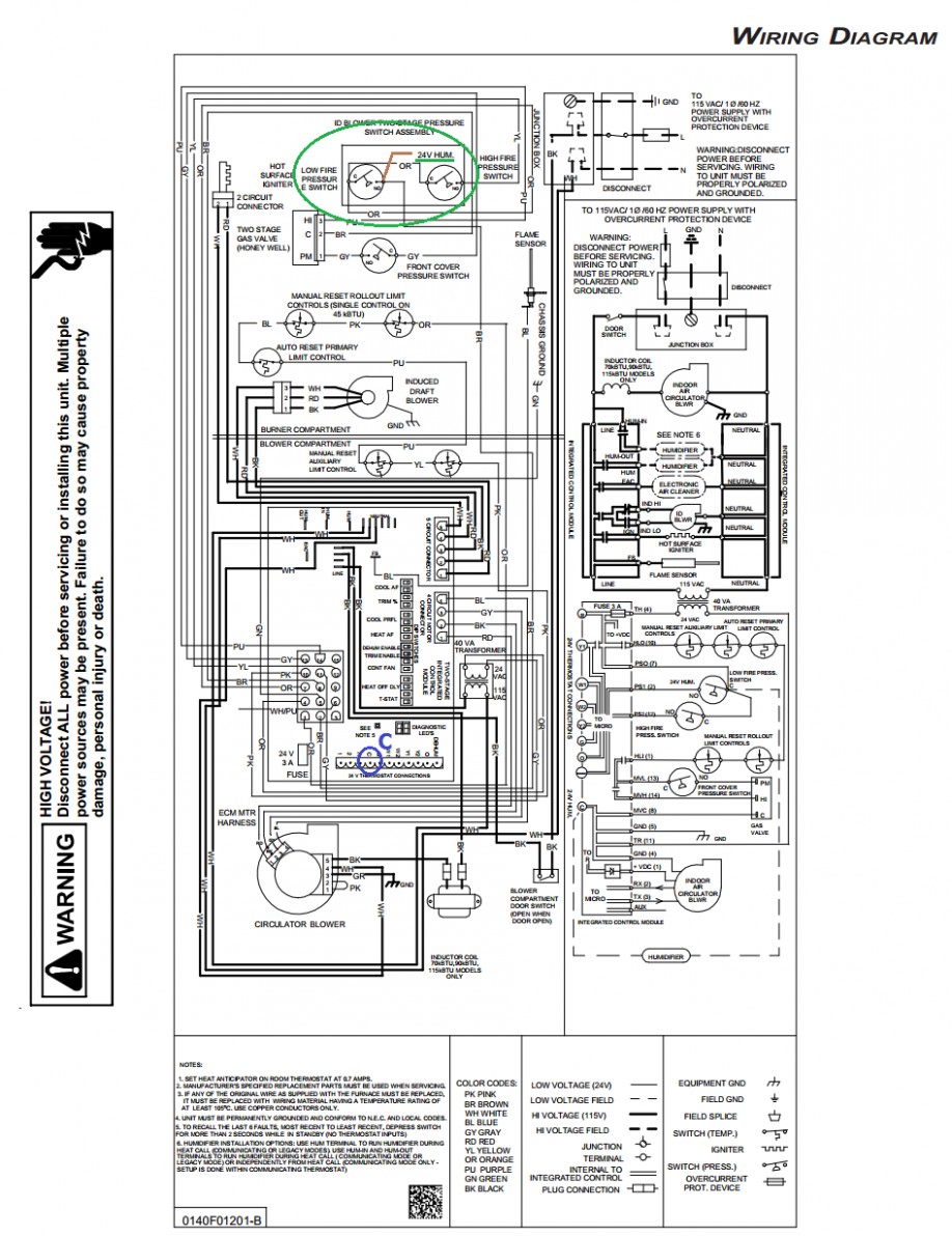 Goodman Electric Furnace Wiring Diagram – Wiring Diagram
