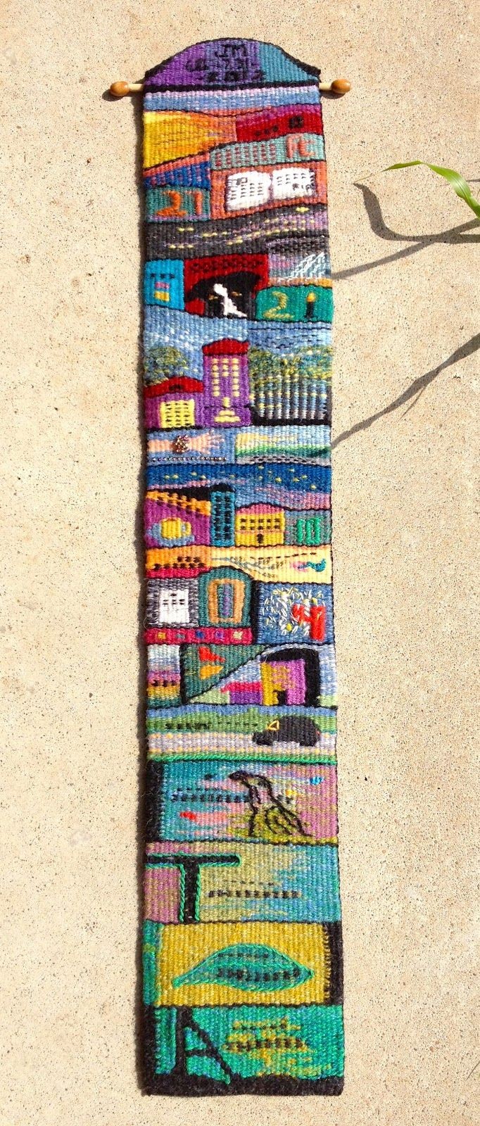 J Meetze Studio mon Threads July Tapestry Diary is Finished