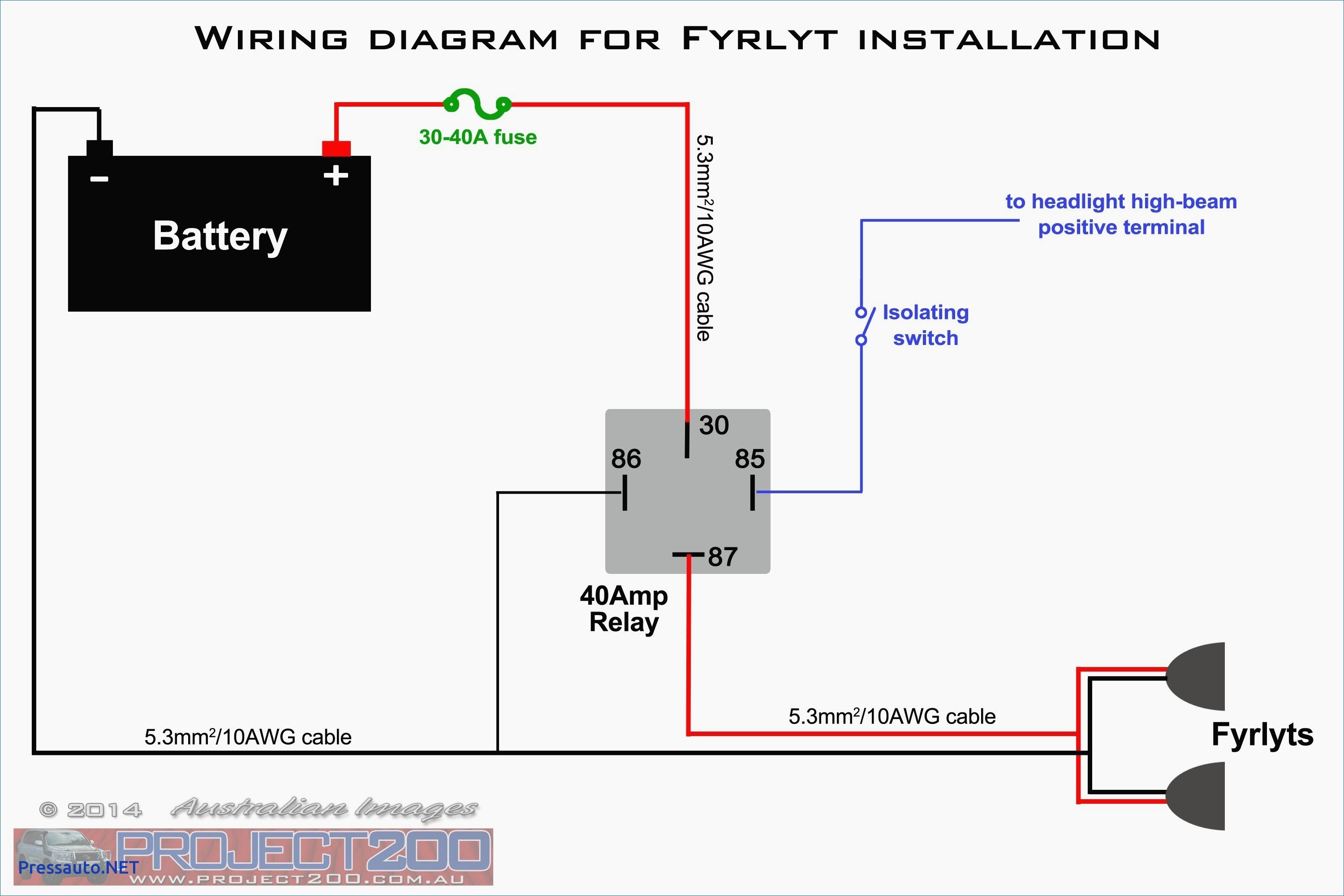 Diagram 5 Pin Relay Wiring Driving Lights How To Wire Pleasing Lamp
