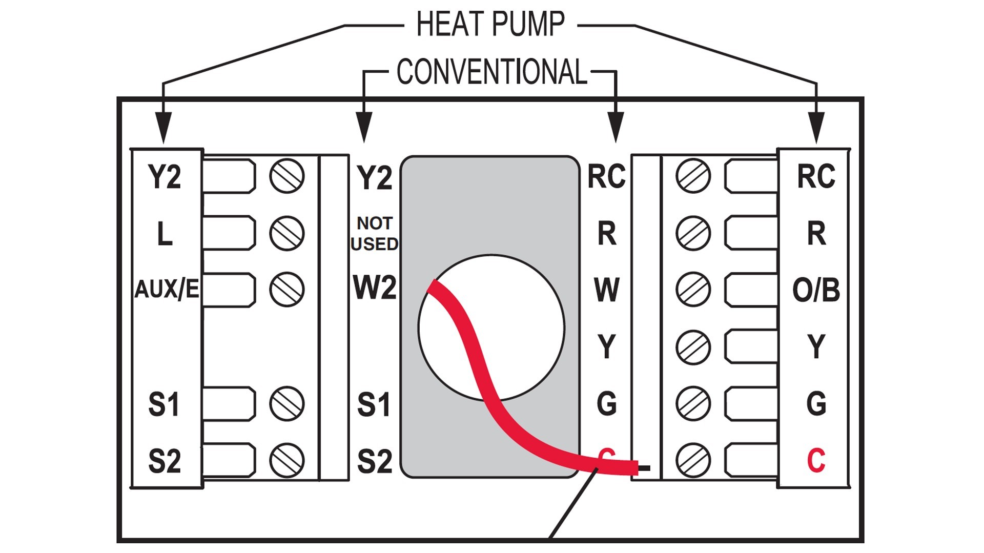 Goodman Heat Pump Wiring Diagram Thermostat New Honeywell Instructions Wire