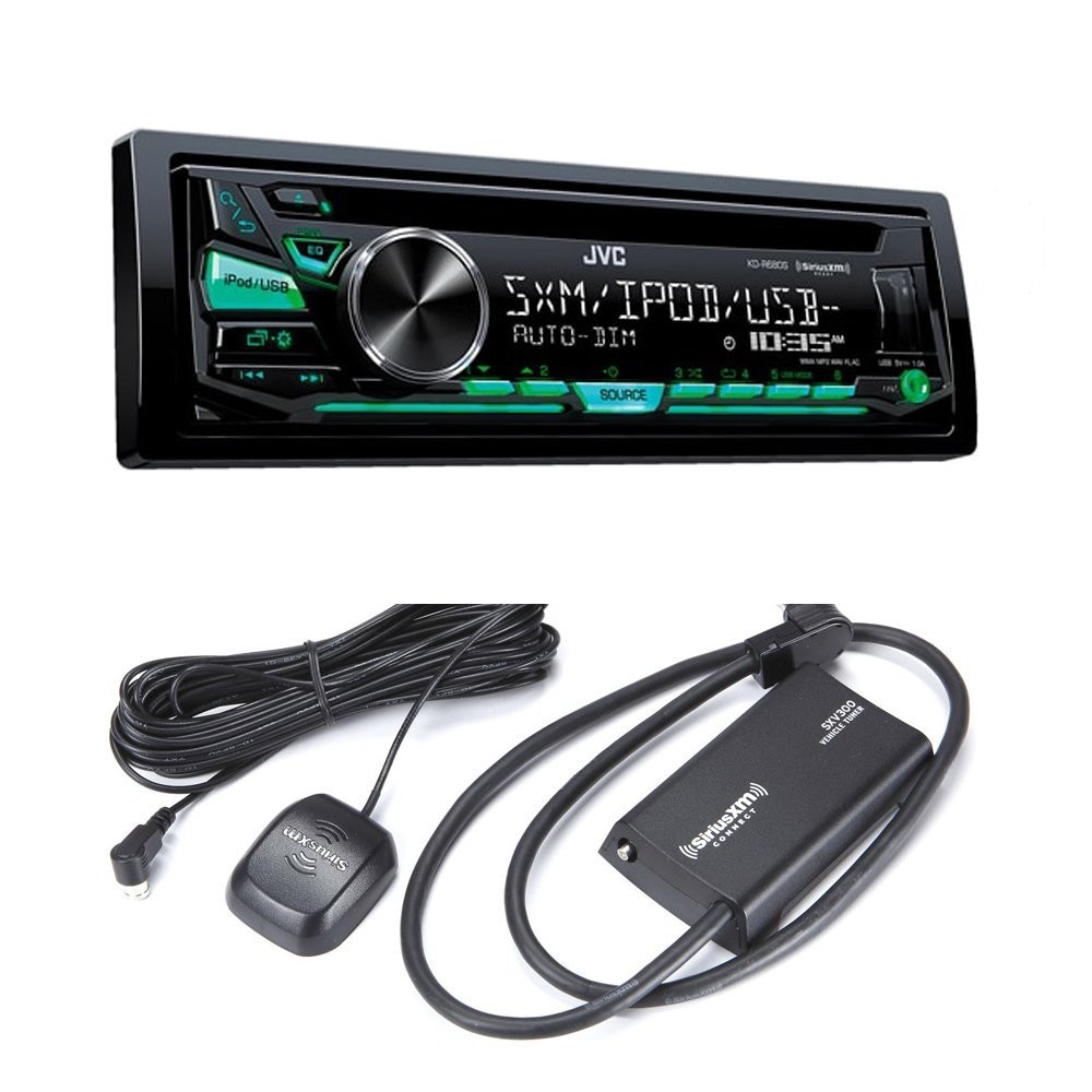 Get Quotations · JVC KD R680S CD Receiver with SiriusXM Tuner