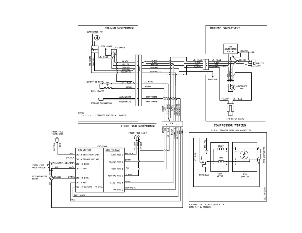 R To Kenmore Refrigerator Wiring Diagram